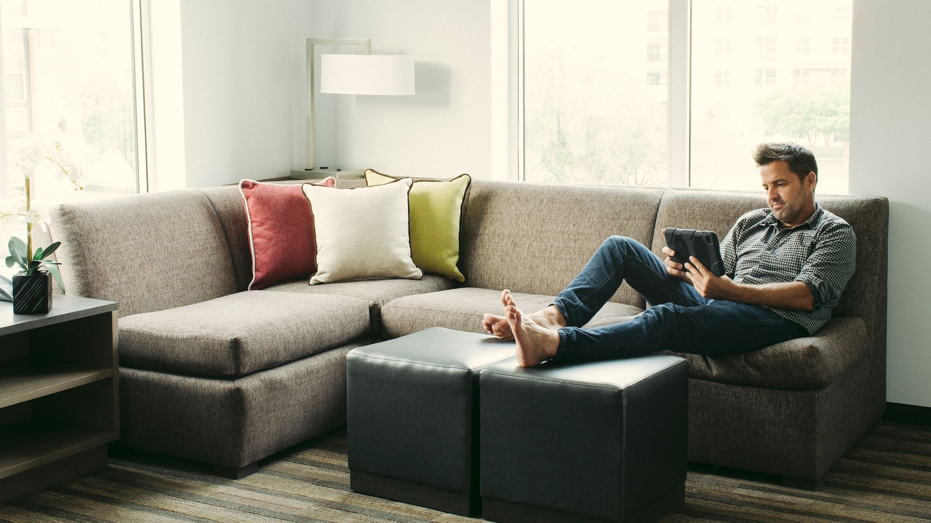 1 of 5 Hyatt House Dallas/Frisco Living Area Lifestyle