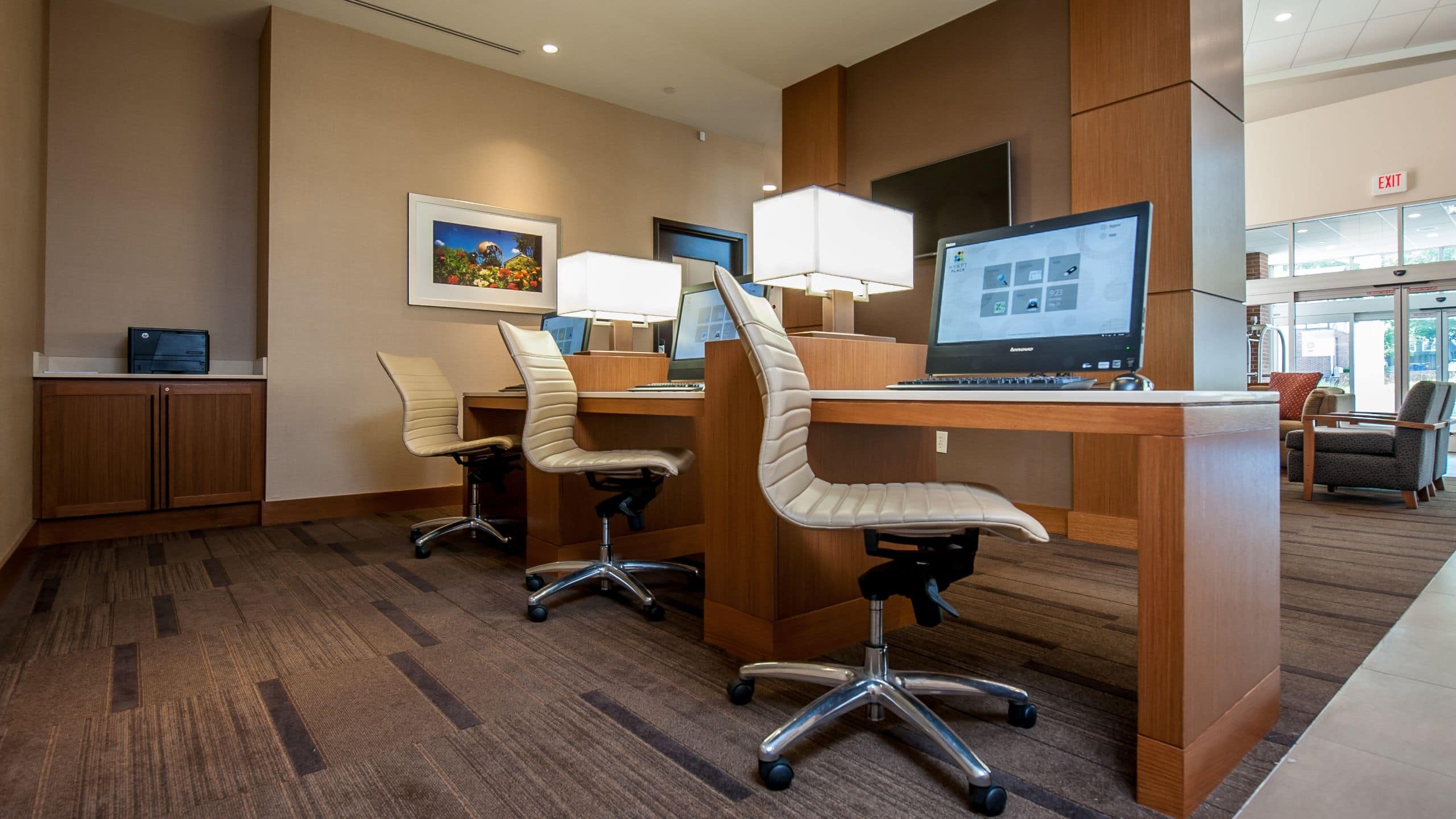 Hyatt Place Bowling Green Computer Area