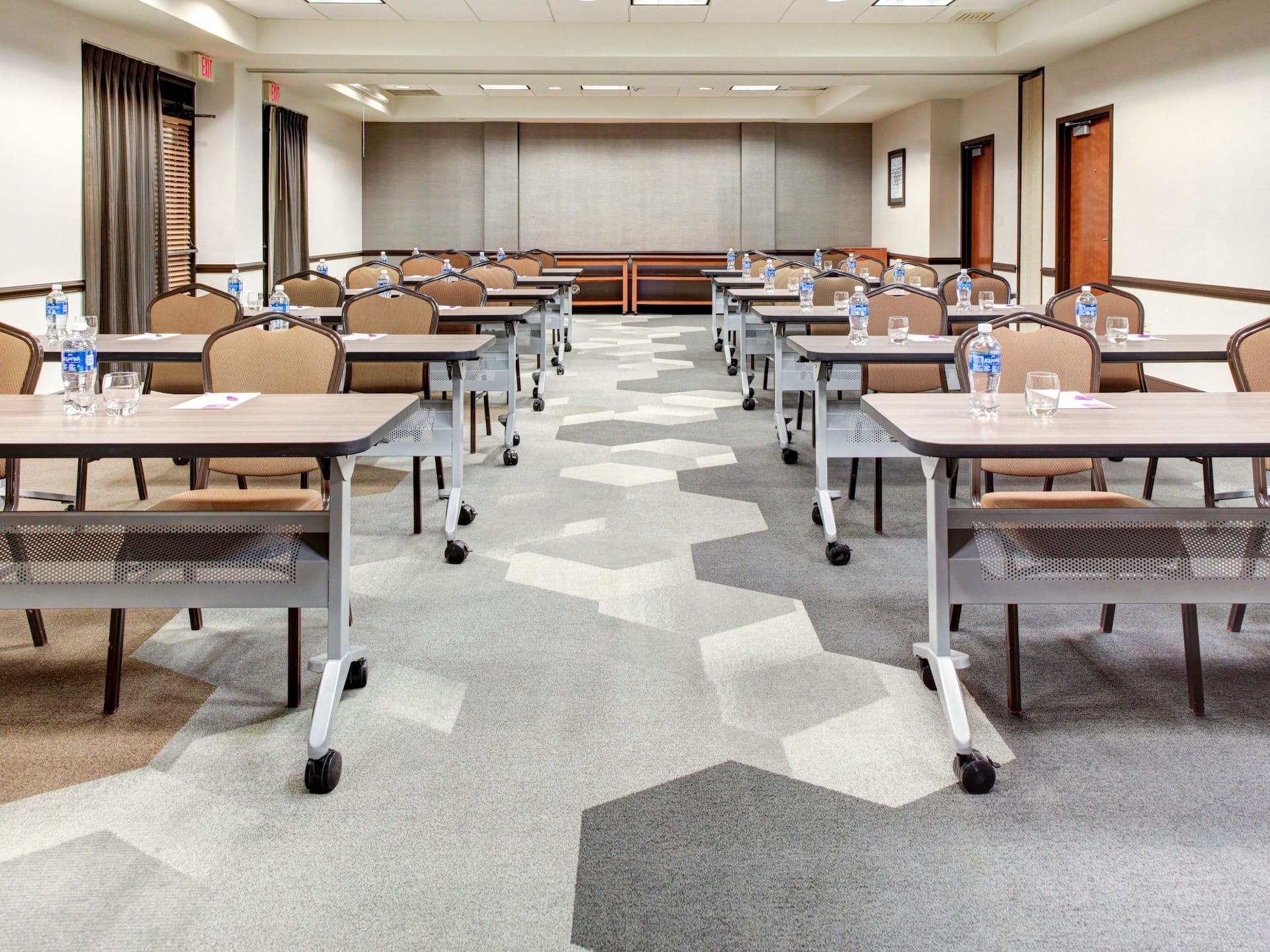 Meeting Room Classroom Table Setup