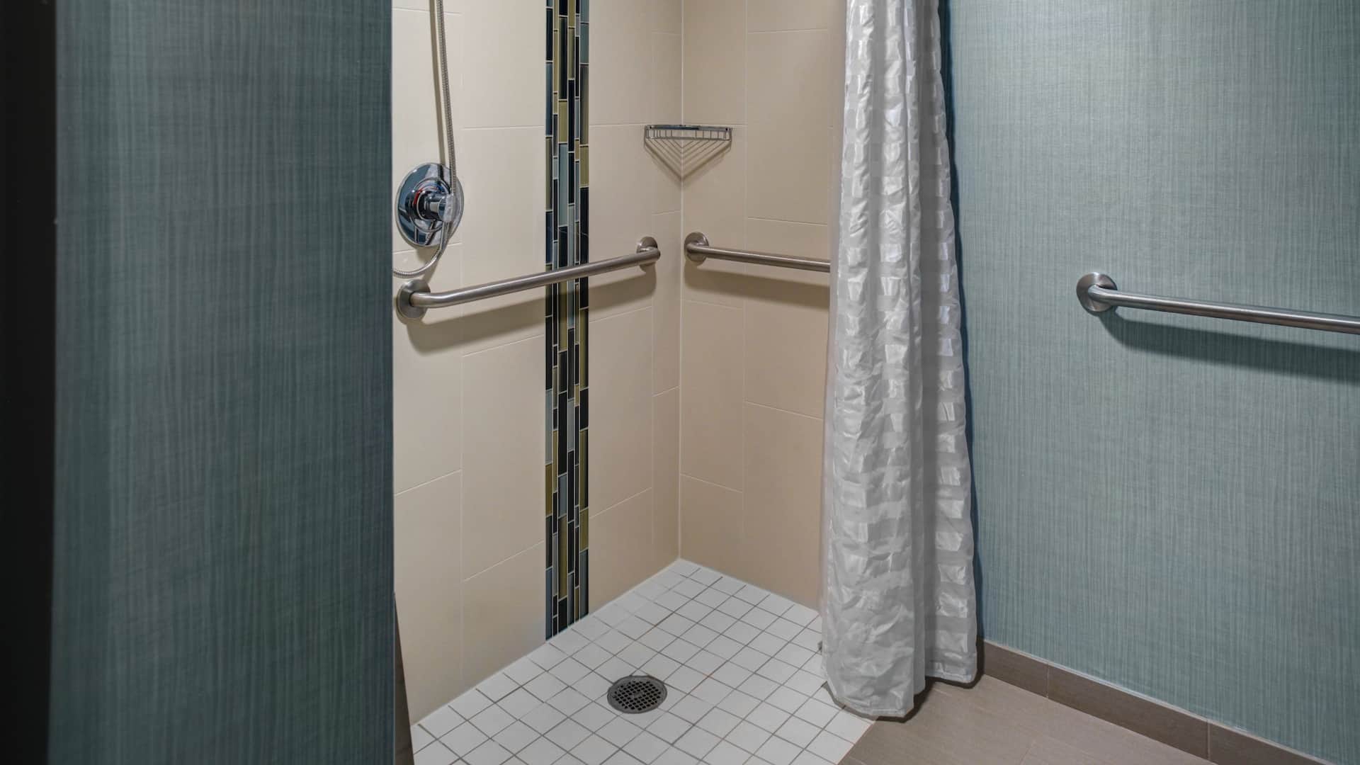 2 of 2 Hyatt Place Chicago/Itasca Guestroom Bathroom Shower ADA