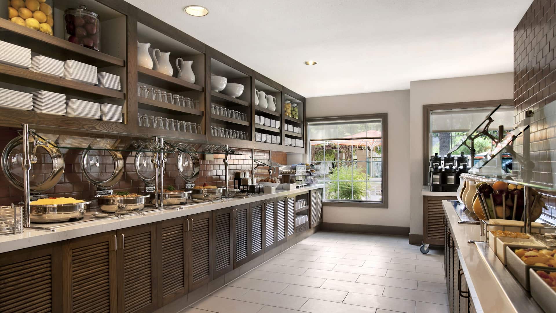 Hyatt House Pleasanton Breakfast Area