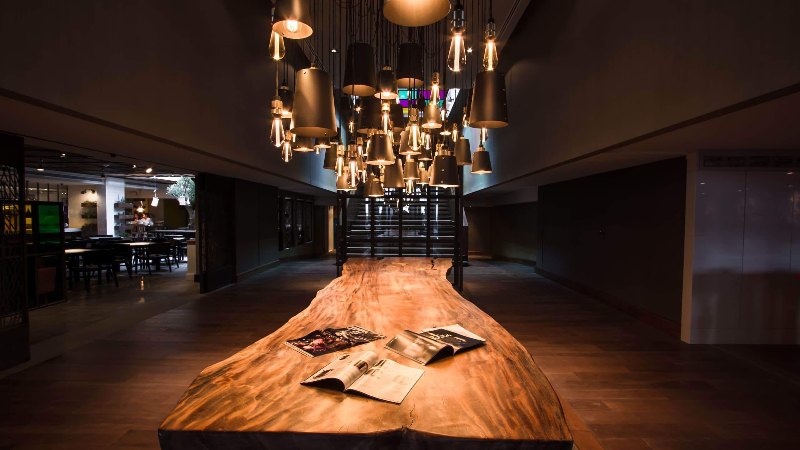 Hyatt Centric Montevideo Lobby Table