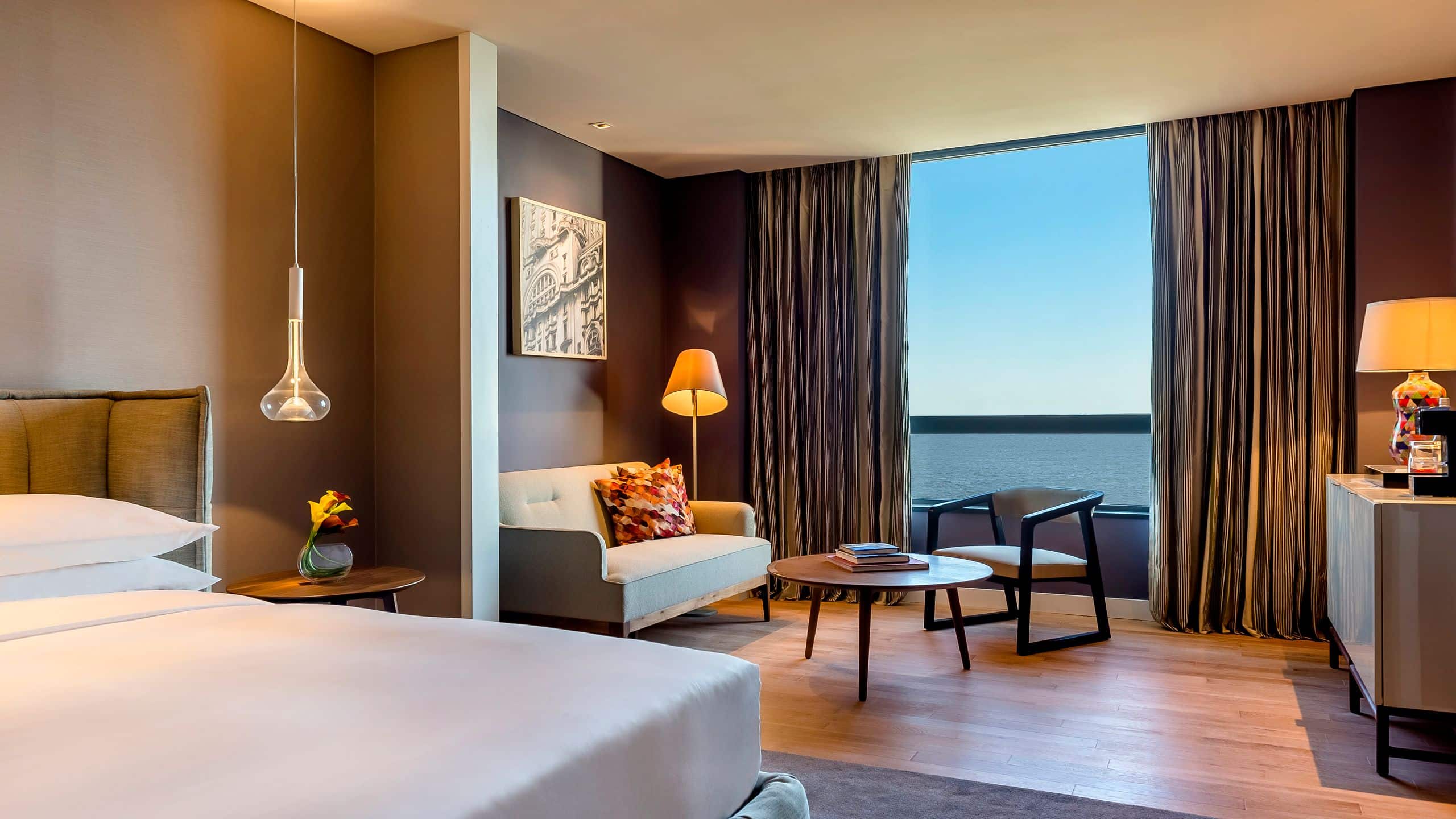 Hyatt Centric Montevideo River View Guestroom