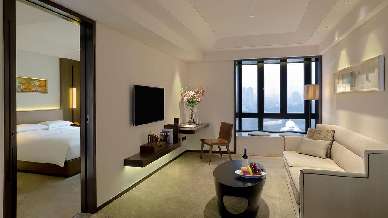 Hyatt Place Shenzhen Dongmen Business Suite Livingroom