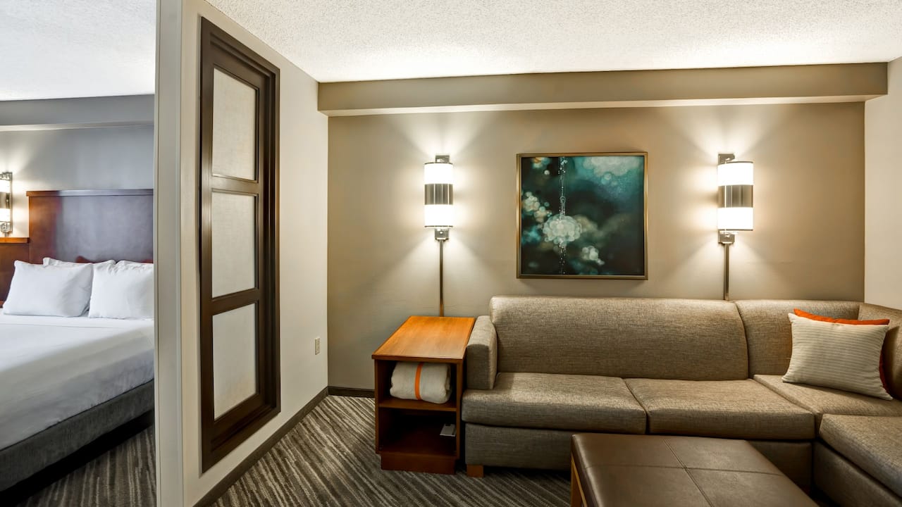 guestroom with sofa bed