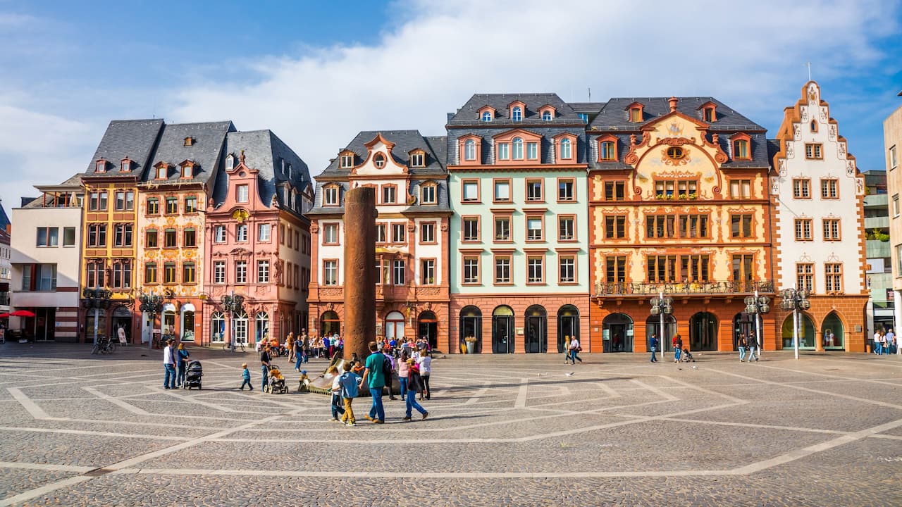 Mainz Old Town as day trip near Hyatt Place Frankfurt Airport