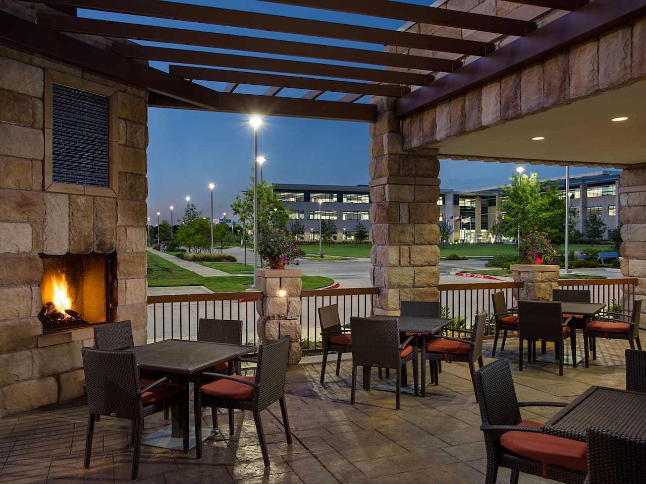 Fireplace Sundeck