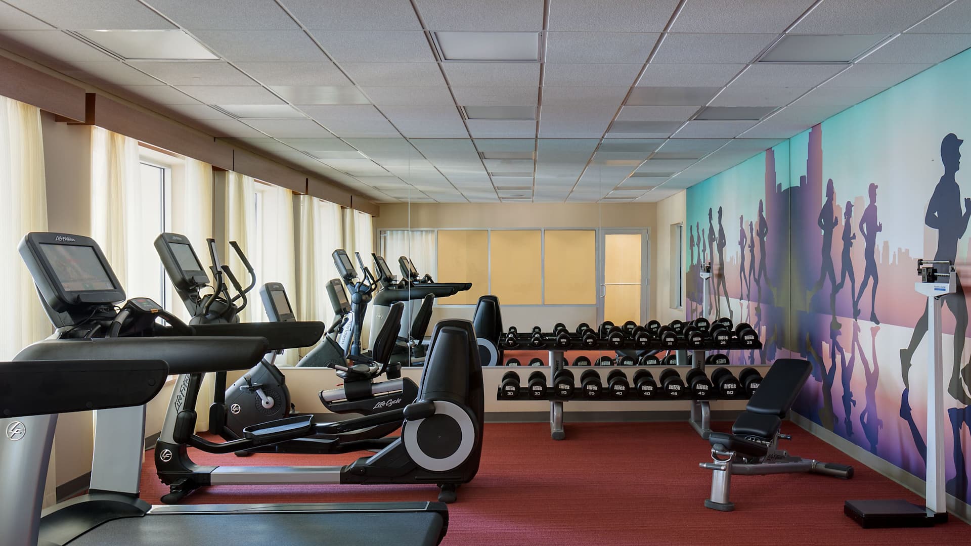 Hyatt Place DFW Stayfit Gym