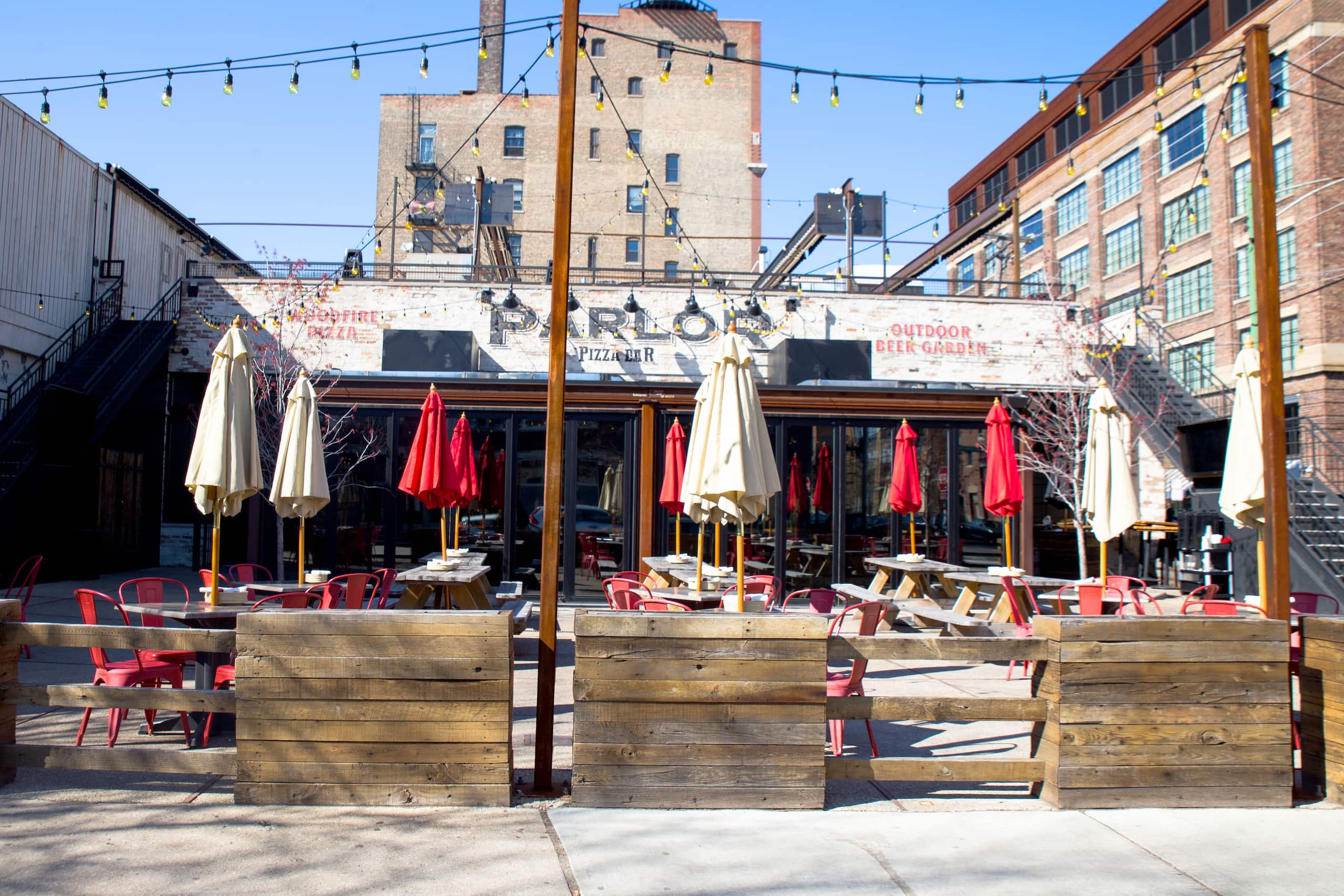 Hyatt Centric The Loop Chicago Parlor Bar Outdoor Seats