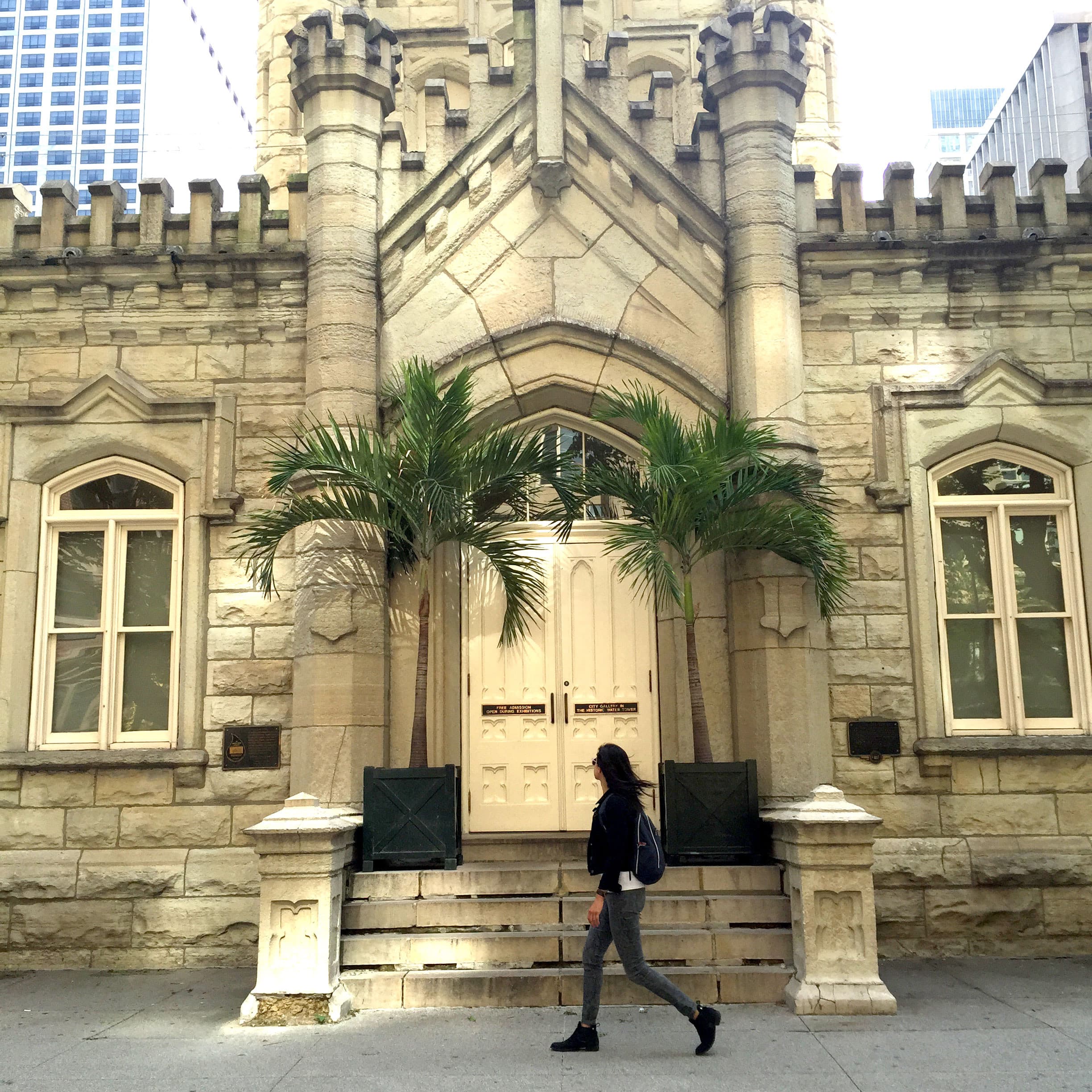 Hyatt Centric The Loop Chicago Girl Walking in Chicago