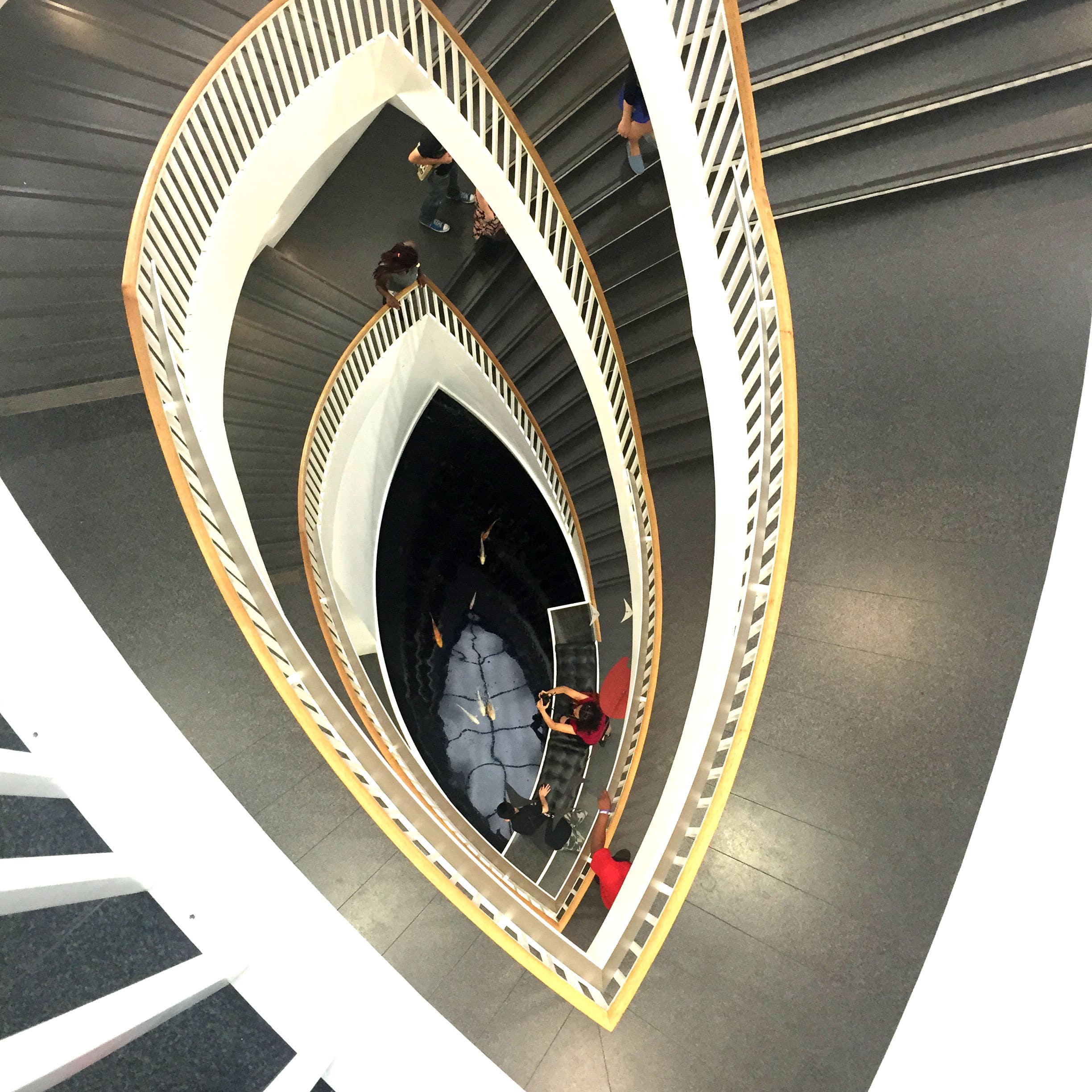 Hyatt Centric The Loop Chicago Stairwell Spiral