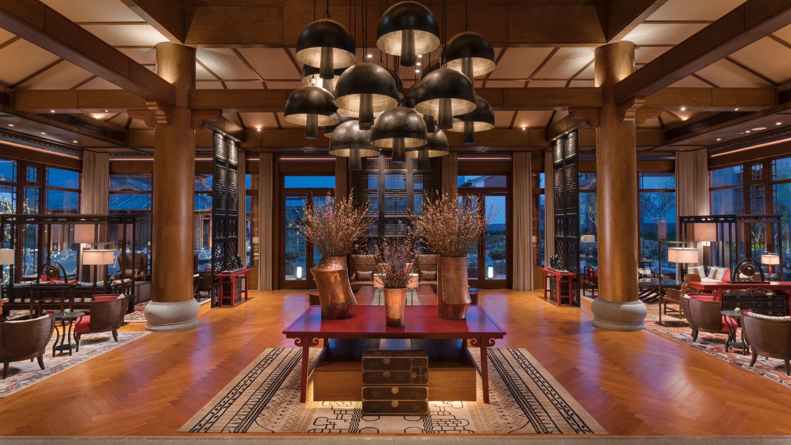 Jinmao Hotel Lijiang City Hotel Lobby