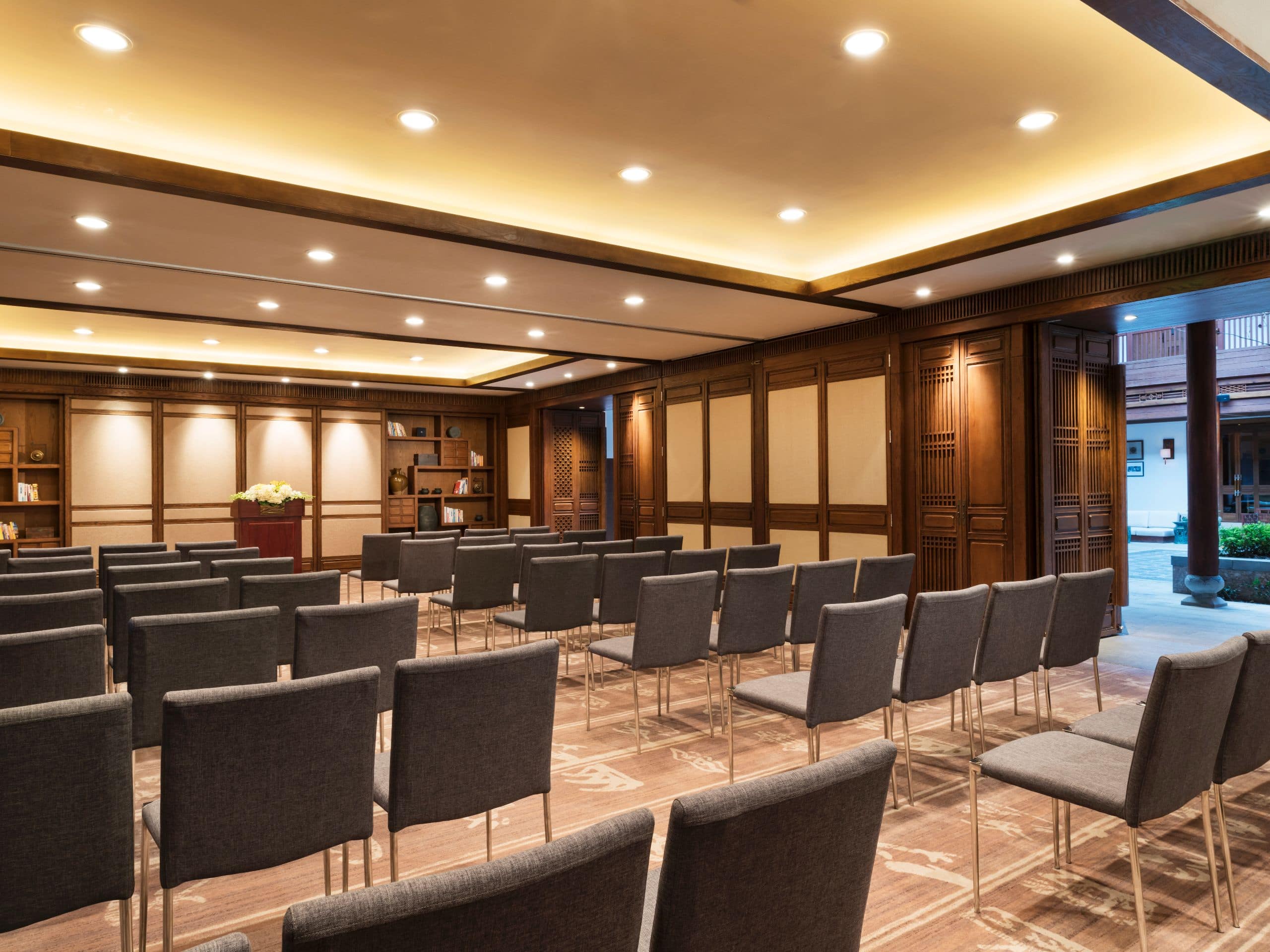 Jinmao Hotel Lijiang City Hotel The Residence Classroom Setup