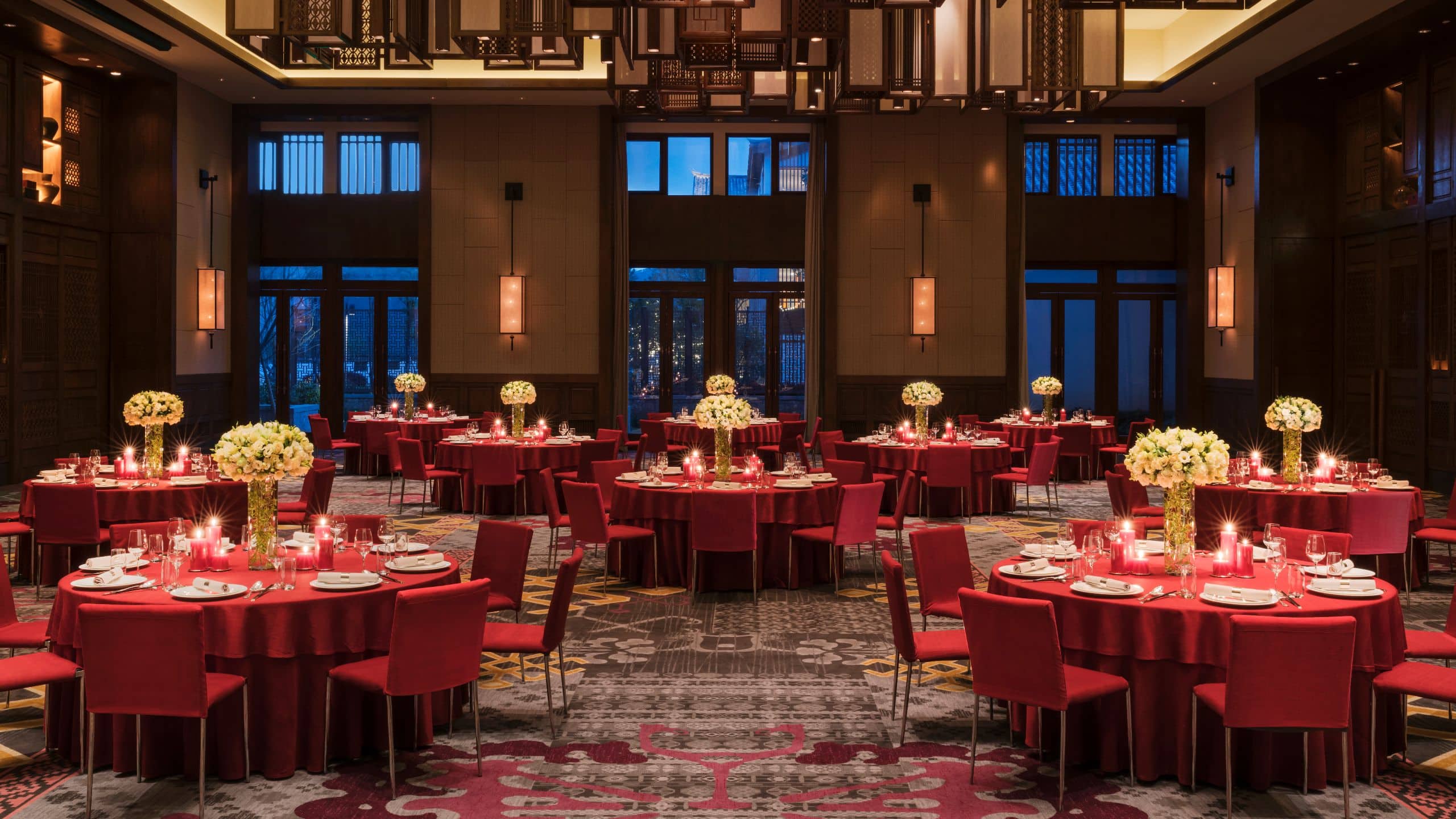 Jinmao Hotel Lijiang City Hotel Grand Ballroom Chinese Wedding