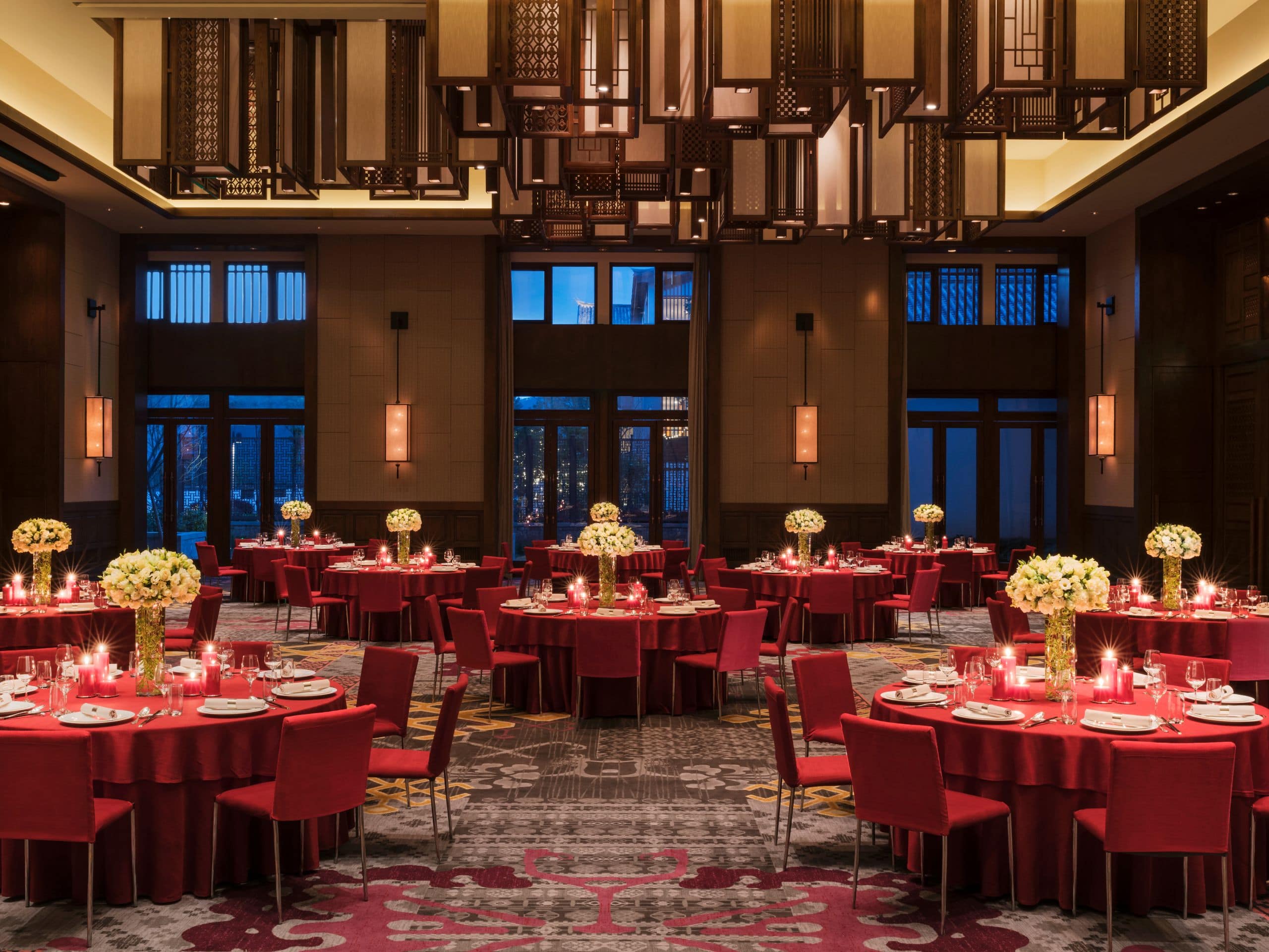 Jinmao Hotel Lijiang City Hotel Grand Ballroom Chinese Wedding