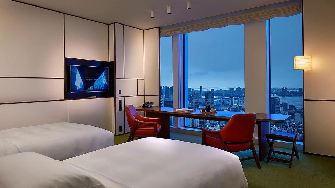 Andaz Tokyo 2 Twin Beds with Bay View 