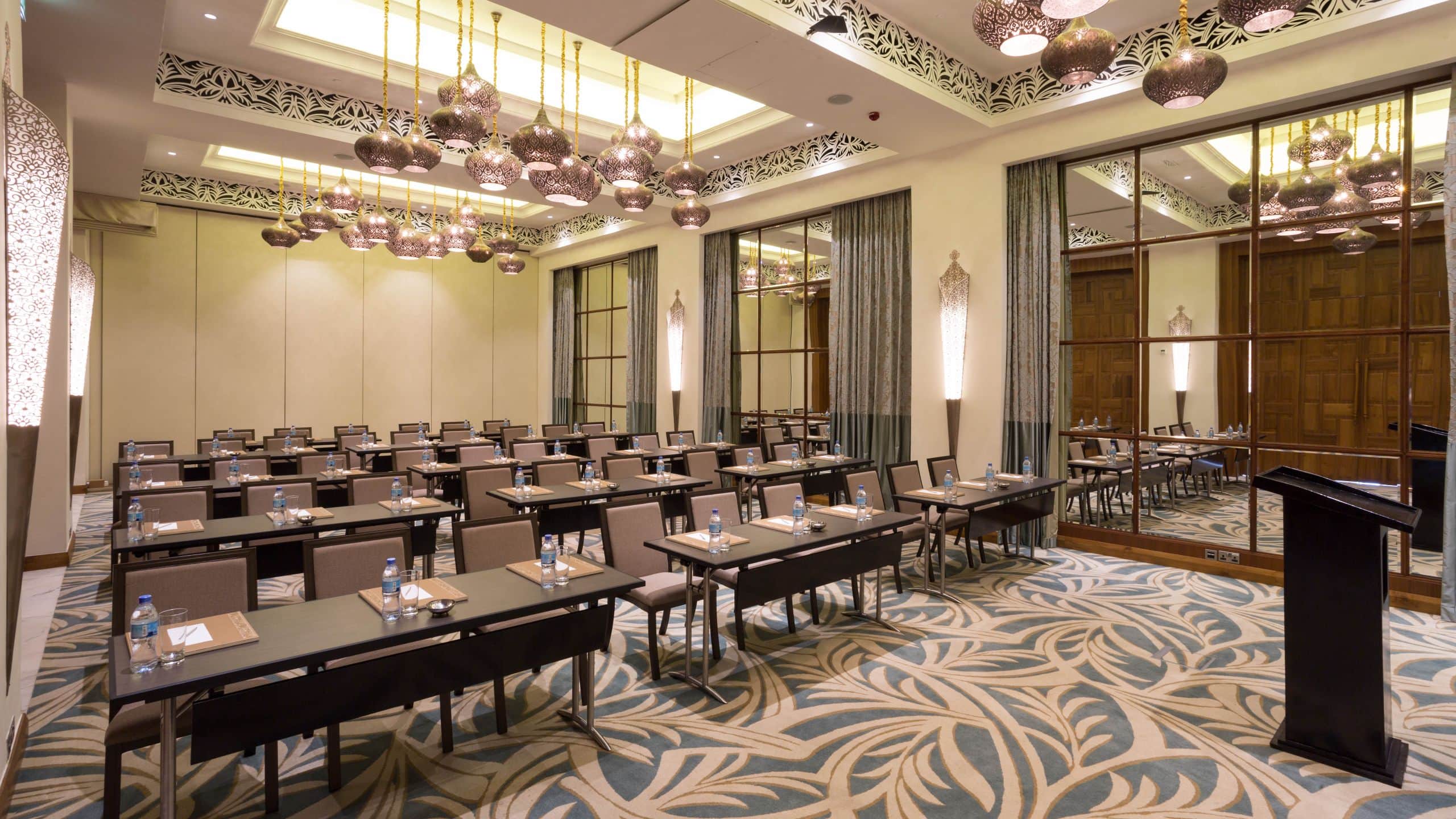 1 of 2 Park Hyatt Zanzibar Meeting Room Classroom Setup