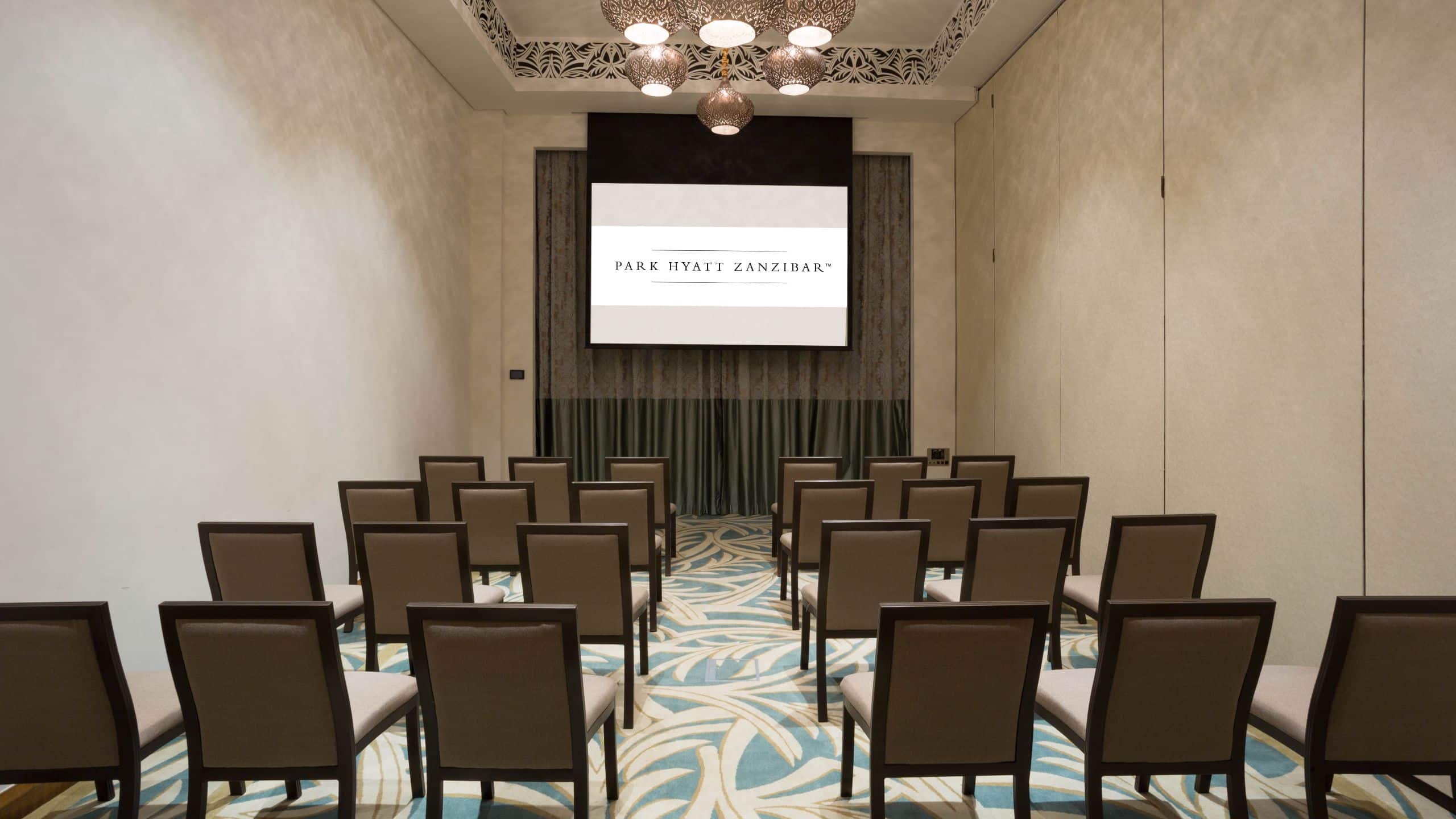 2 of 2 Park Hyatt Zanzibar Meeting Room Theater Set Up