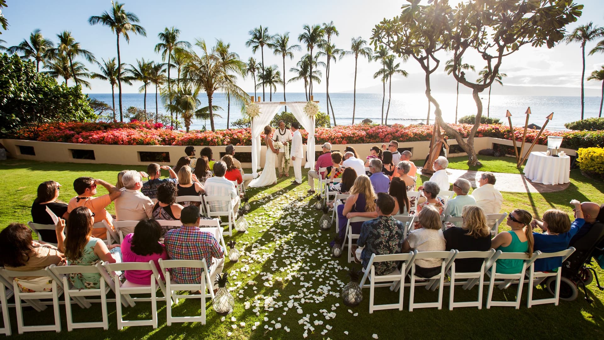 Hyatt Regency Maui Resort and Spa Wedding Halona Kai