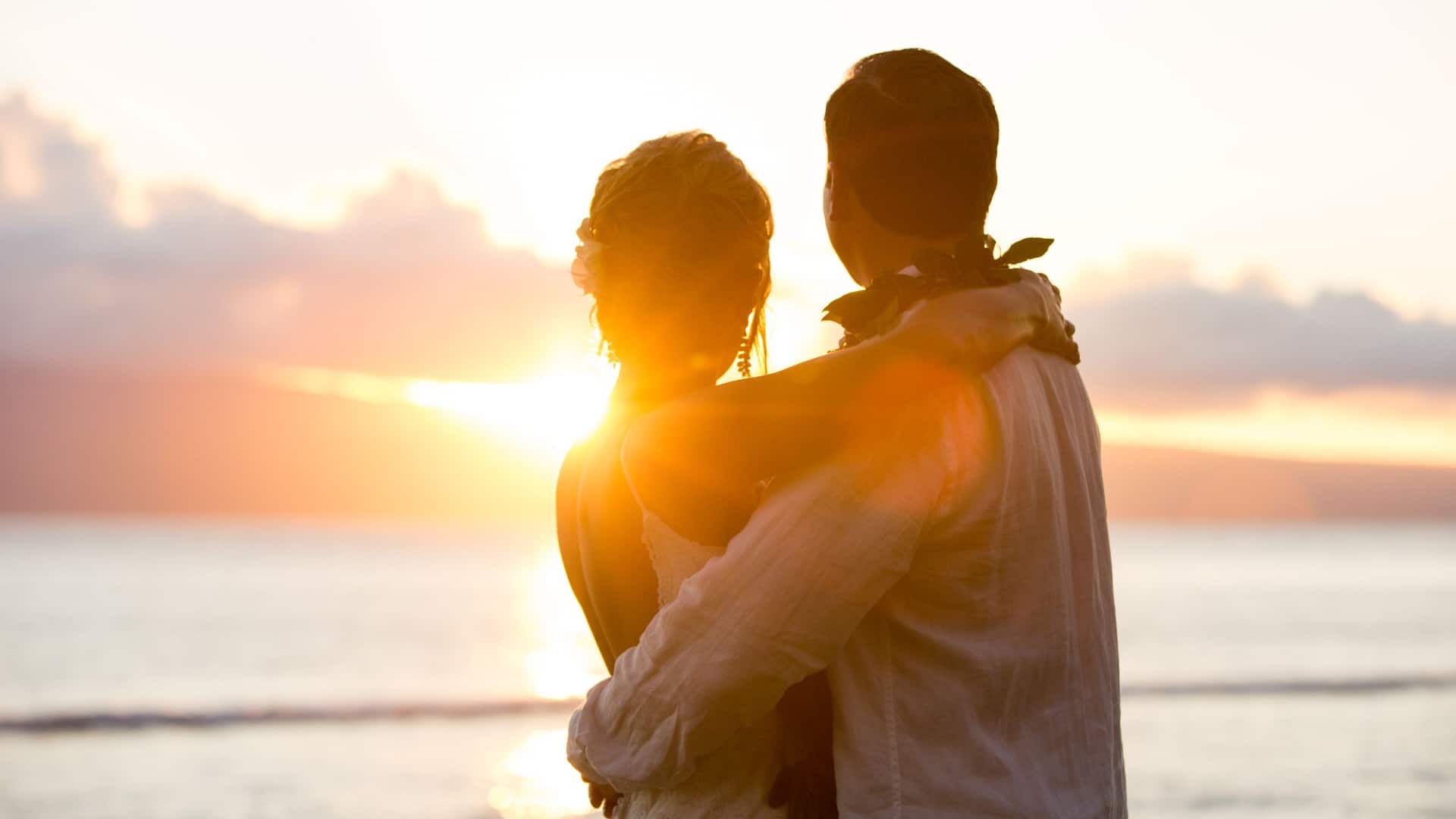 Hyatt Regency Maui Resort and Spa Wedding Sunset