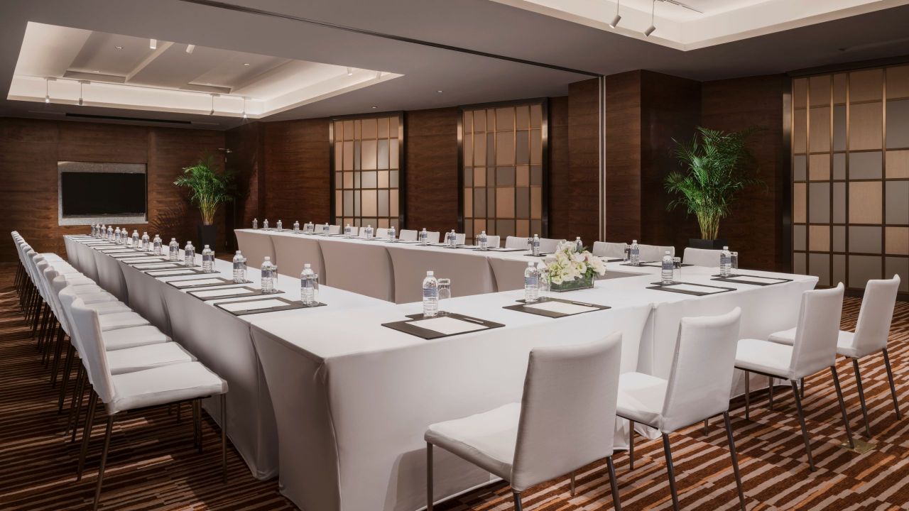 活动沙龙 u 形会议布置