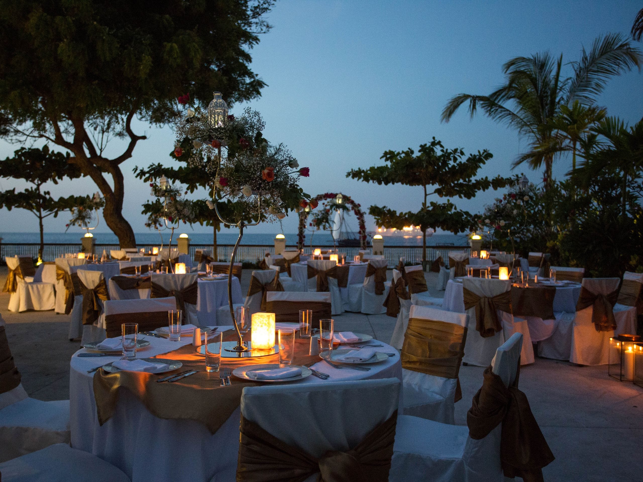 Park Hyatt Zanzibar Outside Gala Setup