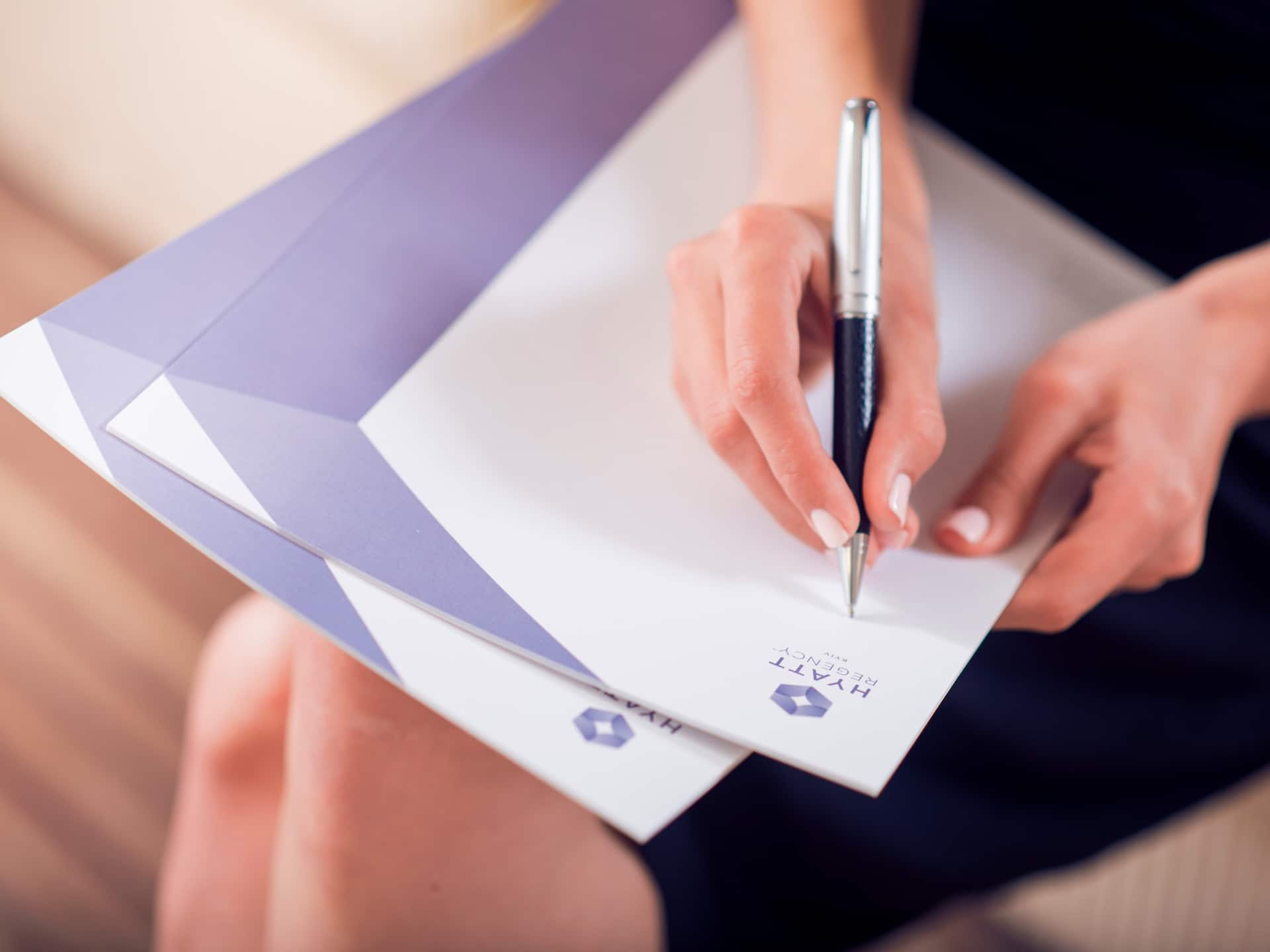 Hyatt Regency Kyiv Notepad