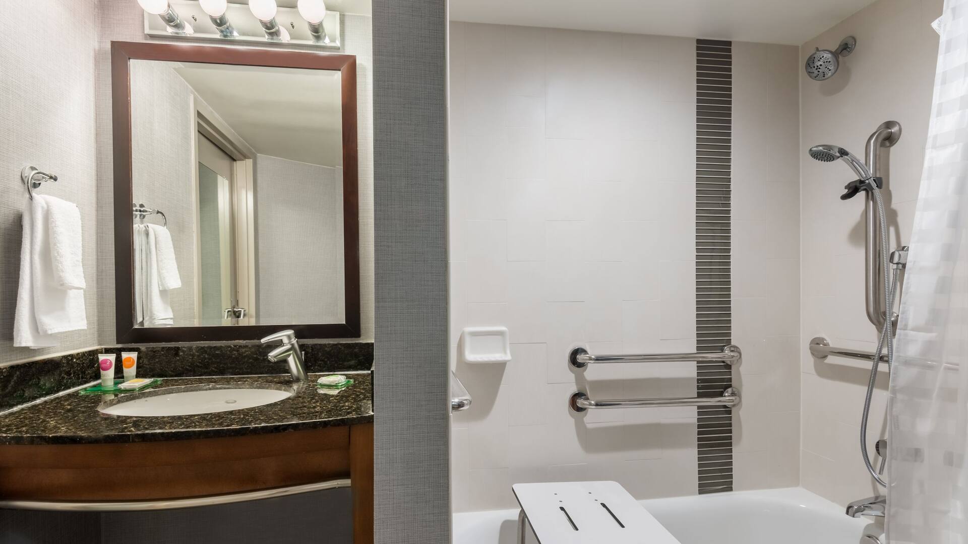 5 of 5 Hyatt Place Atlanta/Duluth/Johns Creek ADA Accessible Tub