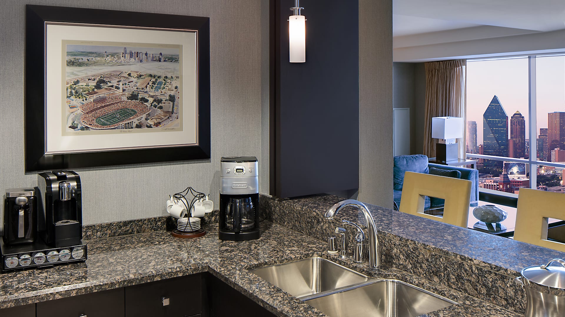 Hyatt Regency Dallas Presidential Suite Kitchen