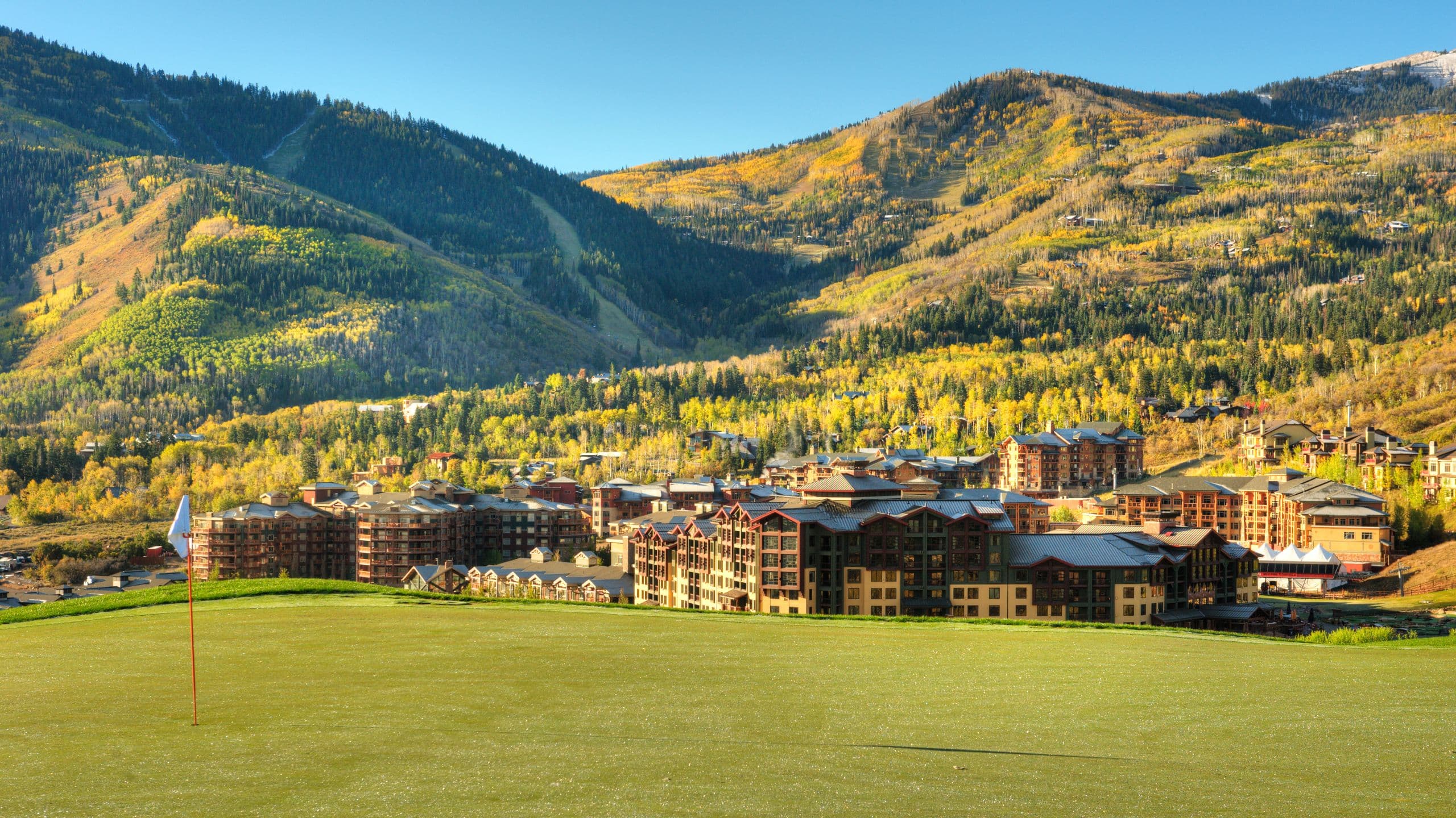 Hyatt Centric Park City Golf Hole Back