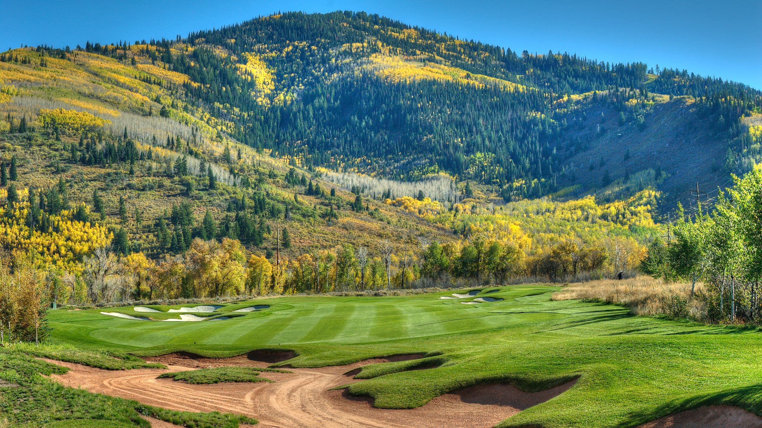 Hyatt Centric Park City Golf Hole Middle