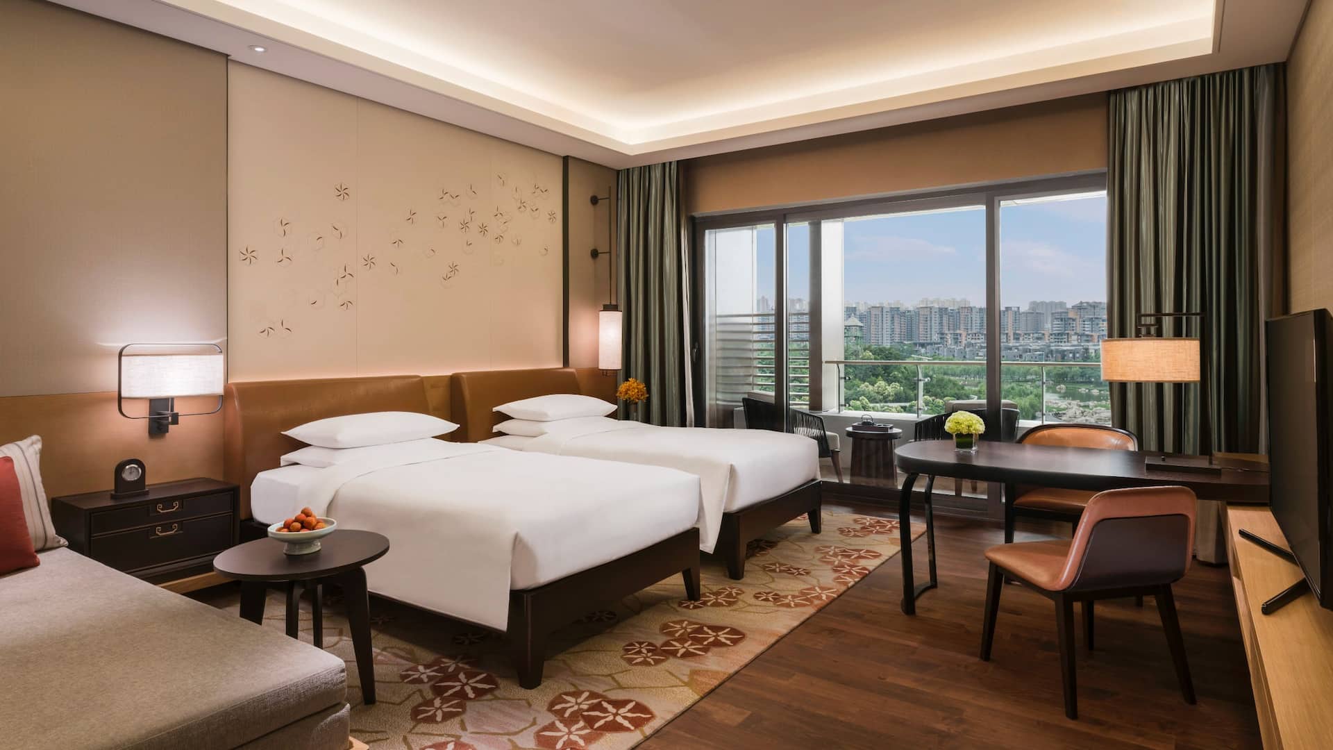 Hyatt Regency Xi'an Standard Room Twin Beds