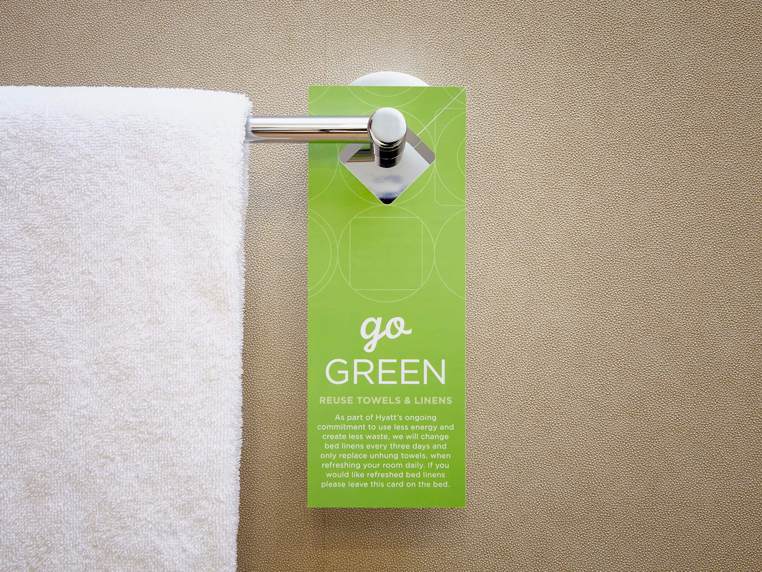 Hyatt towels outlet
