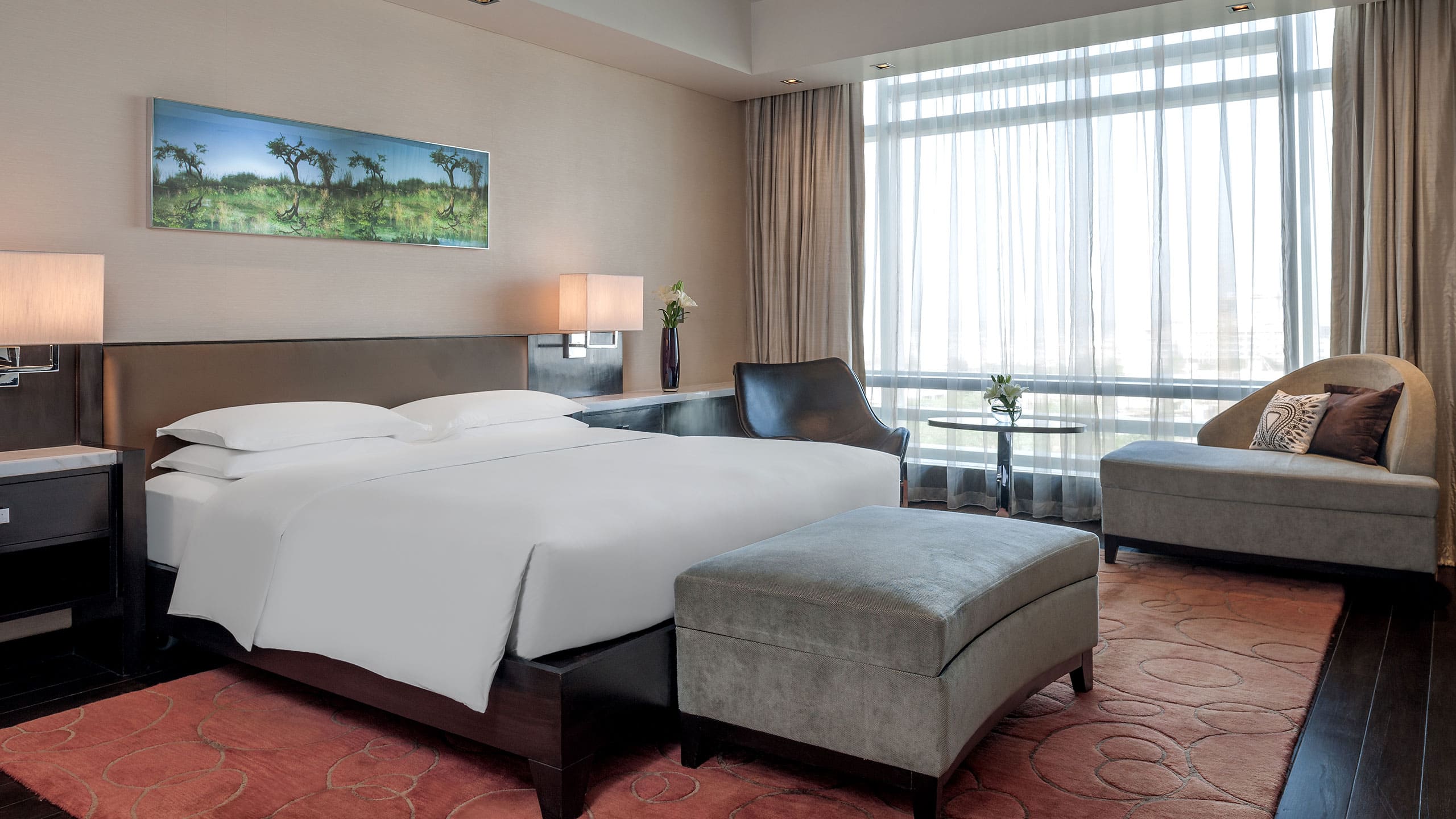 1 of 1 Park Hyatt Hyderabad Diplomat Suite Bedroom