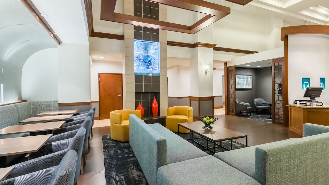 lobby area
