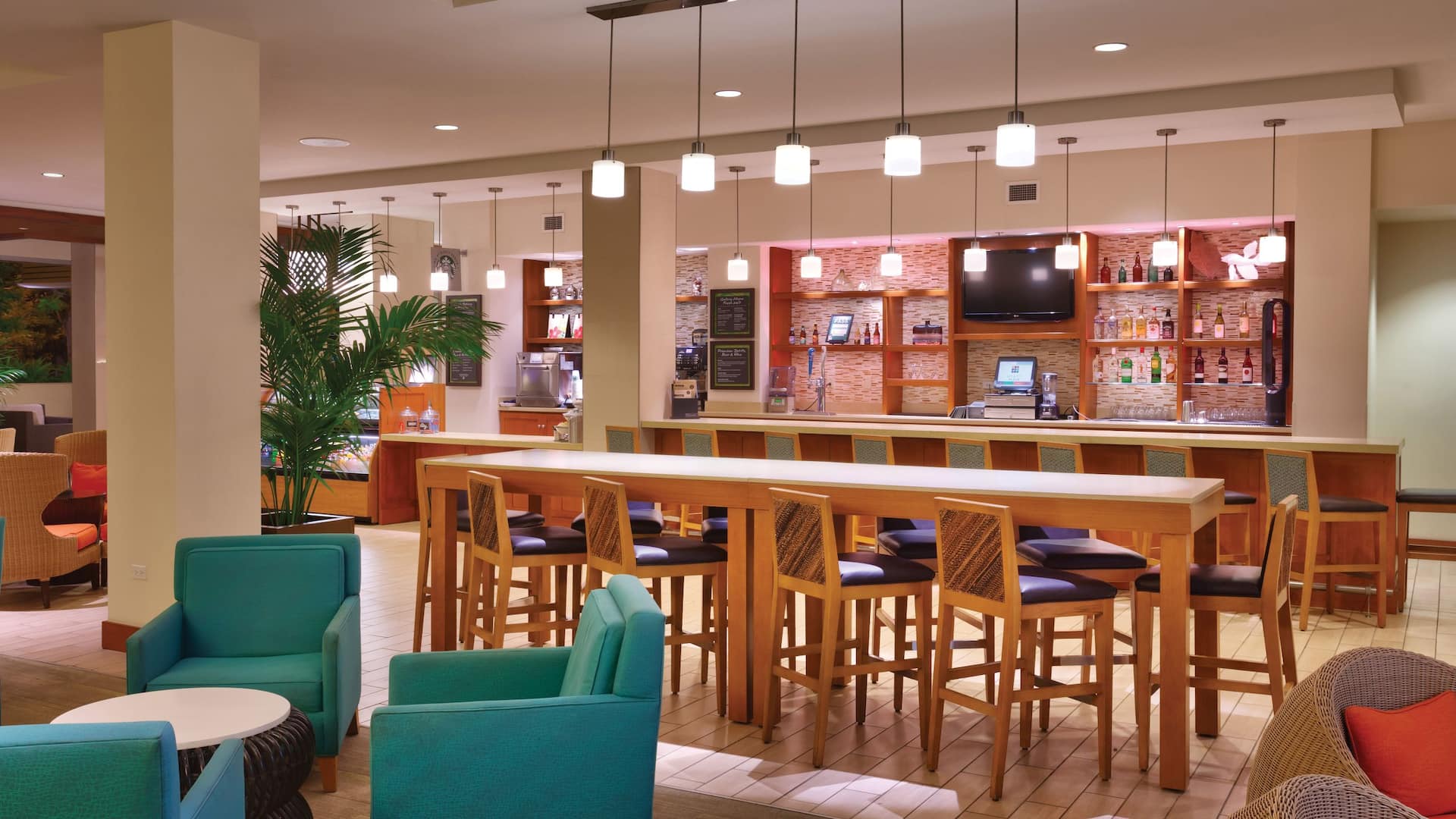 Hyatt Place Waikiki Beach Coffee To Cocktails Bar Third View