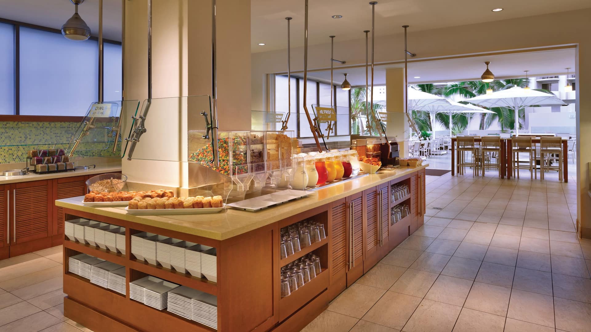 Hyatt Place Waikiki Beach AM Skillet Breakfast Area Third View
