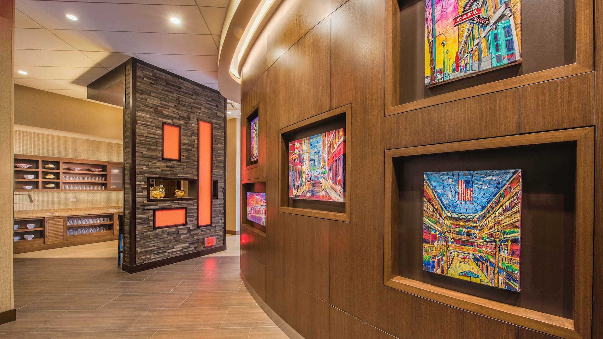Hyatt Place Cleveland/Westlake/Crocker Park Art Wall