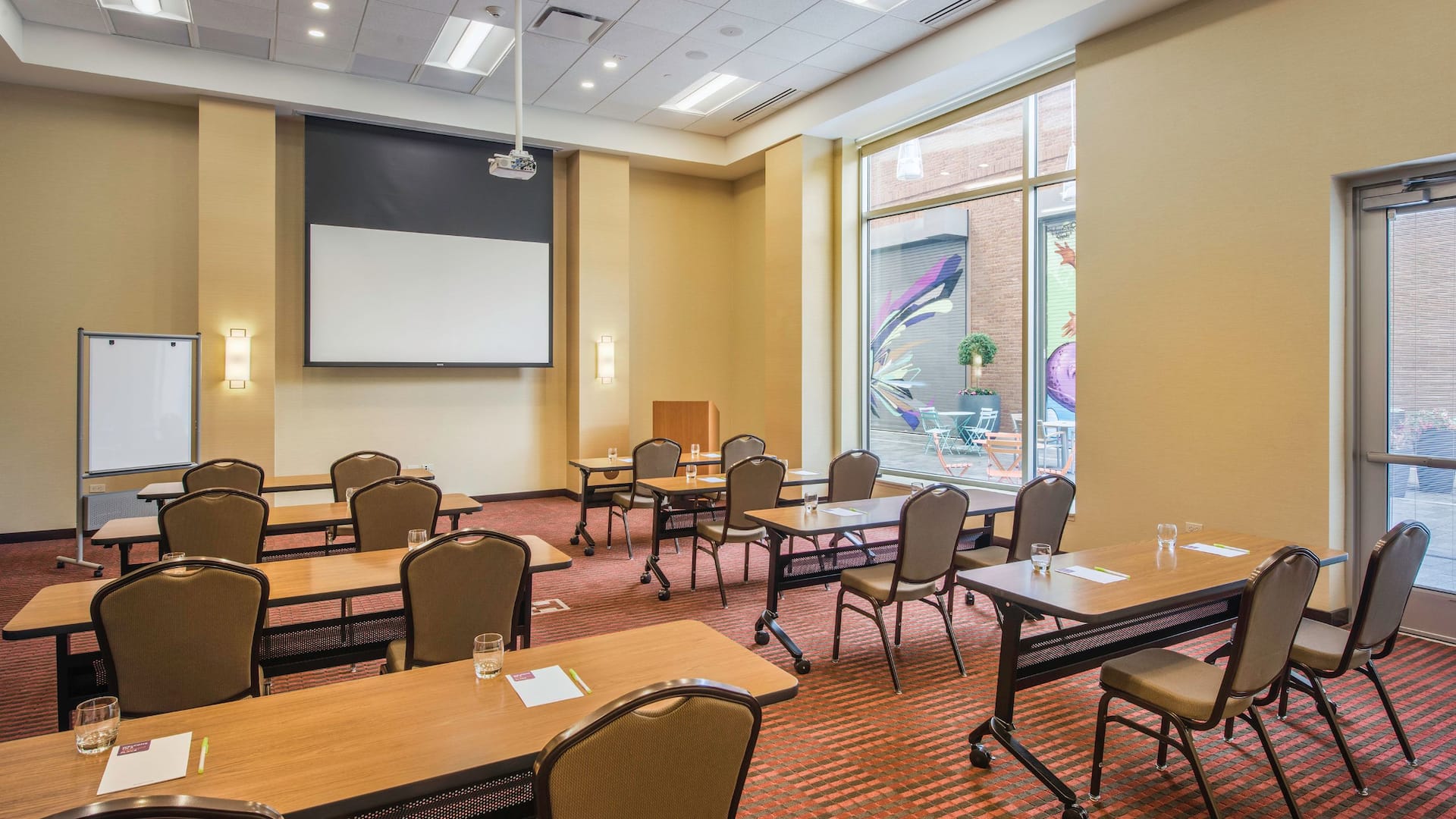 Hyatt Meeting Room in Cleveland Ohio