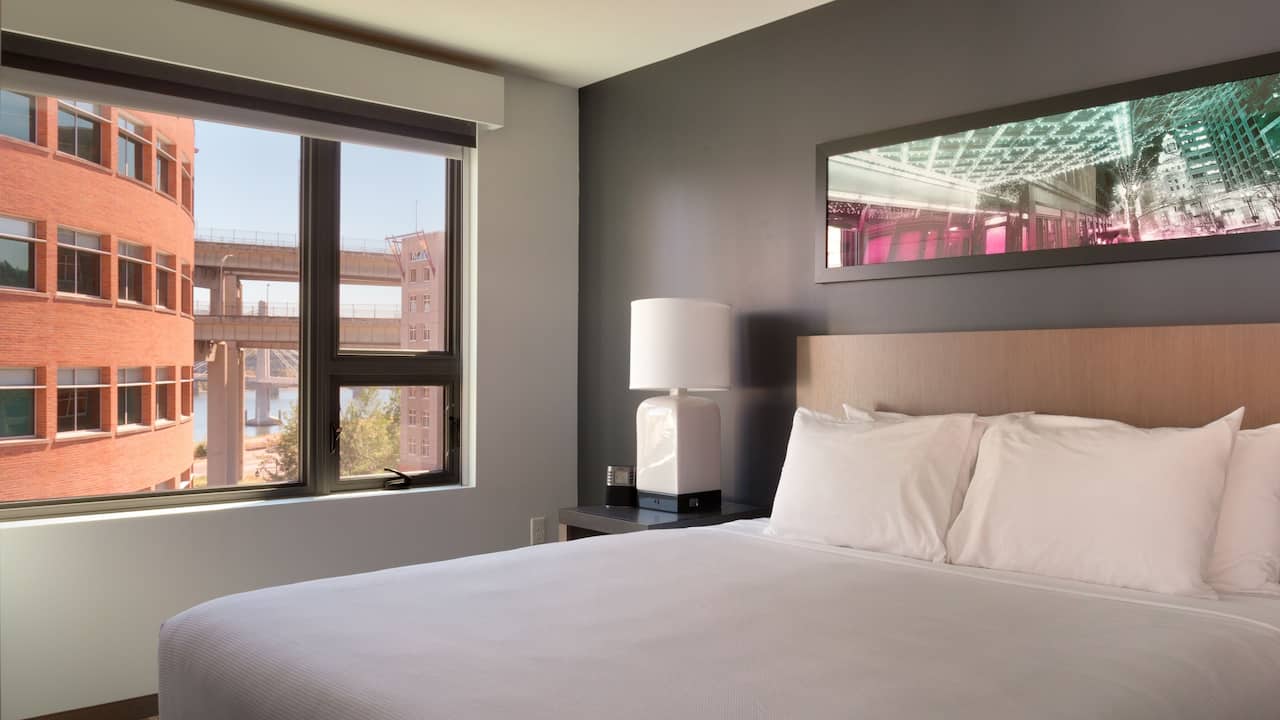 Hyatt House Bed View