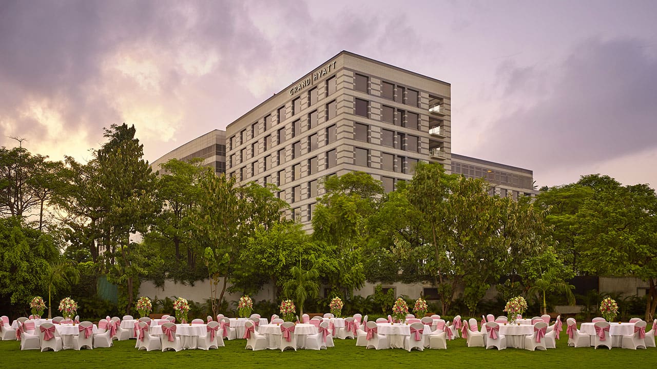 Wedding Lawns in Mumbai | Grand Hyatt Mumbai