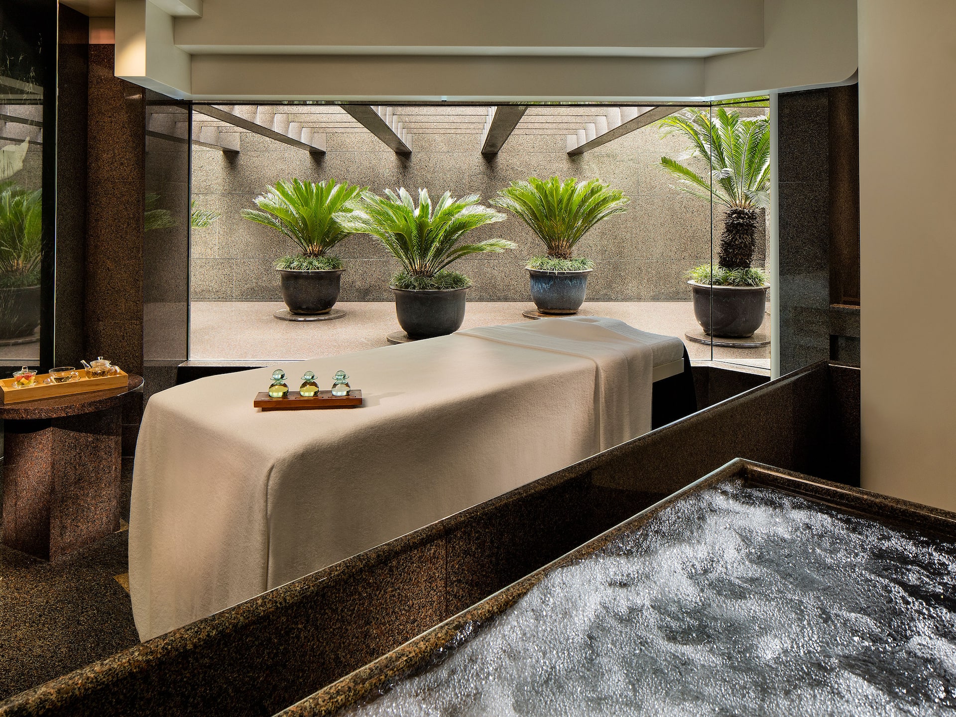 Grand Hyatt Hong Kong Plateau Garden View with Jetted Tub