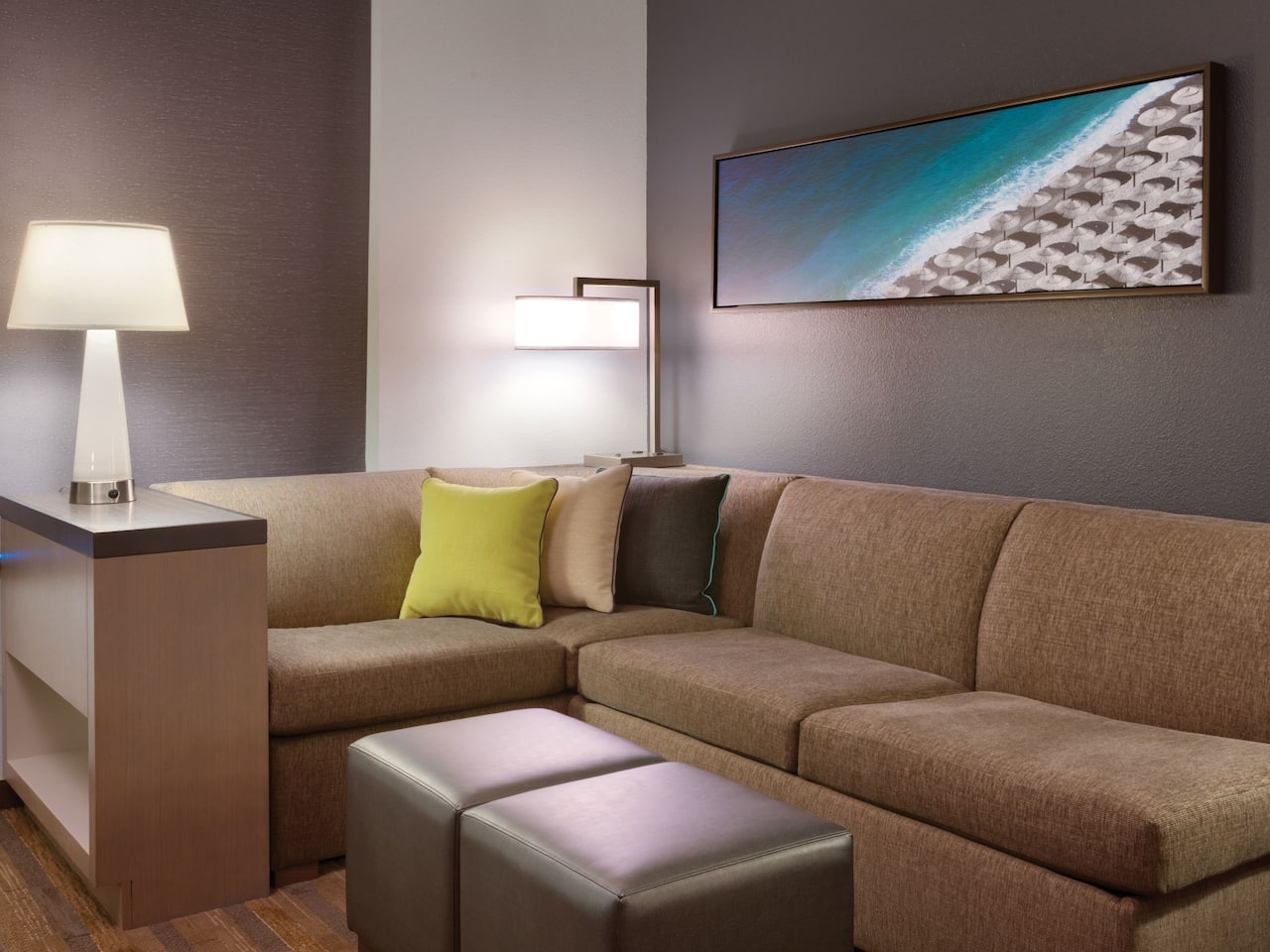 Hyatt House King Den Sitting Area