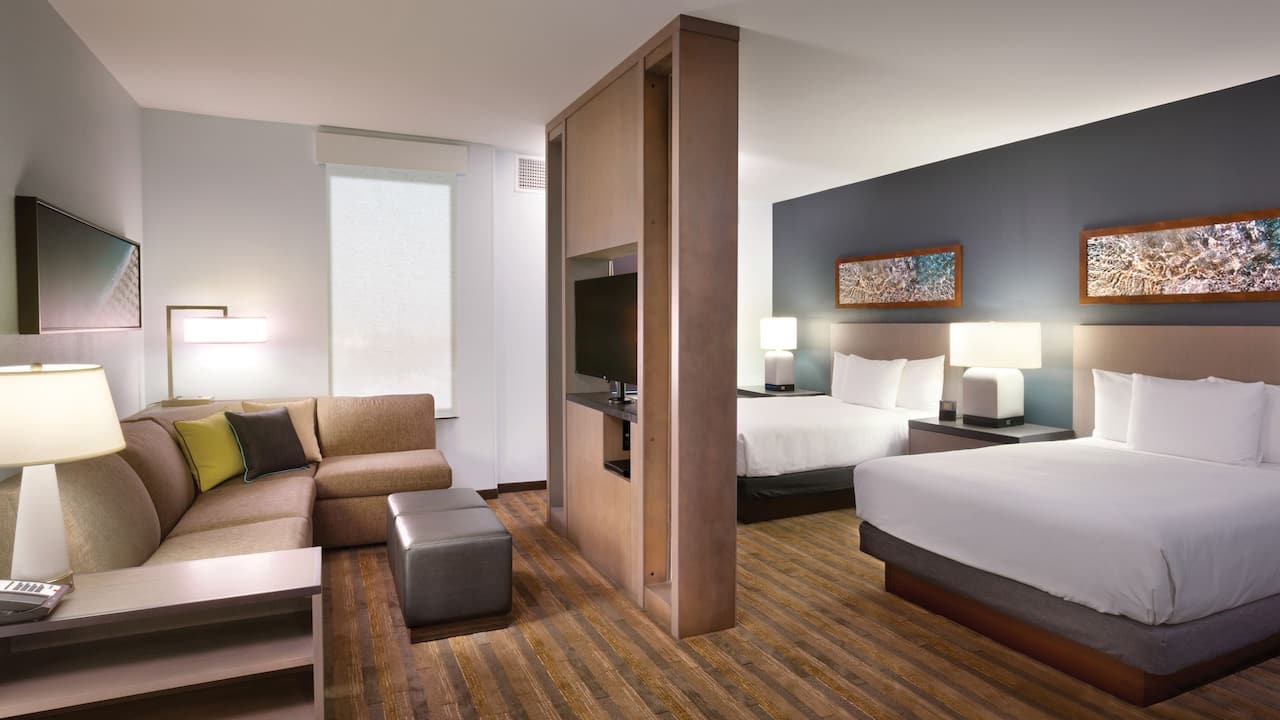 Connecting Suite | Hyatt House at Anaheim Resort