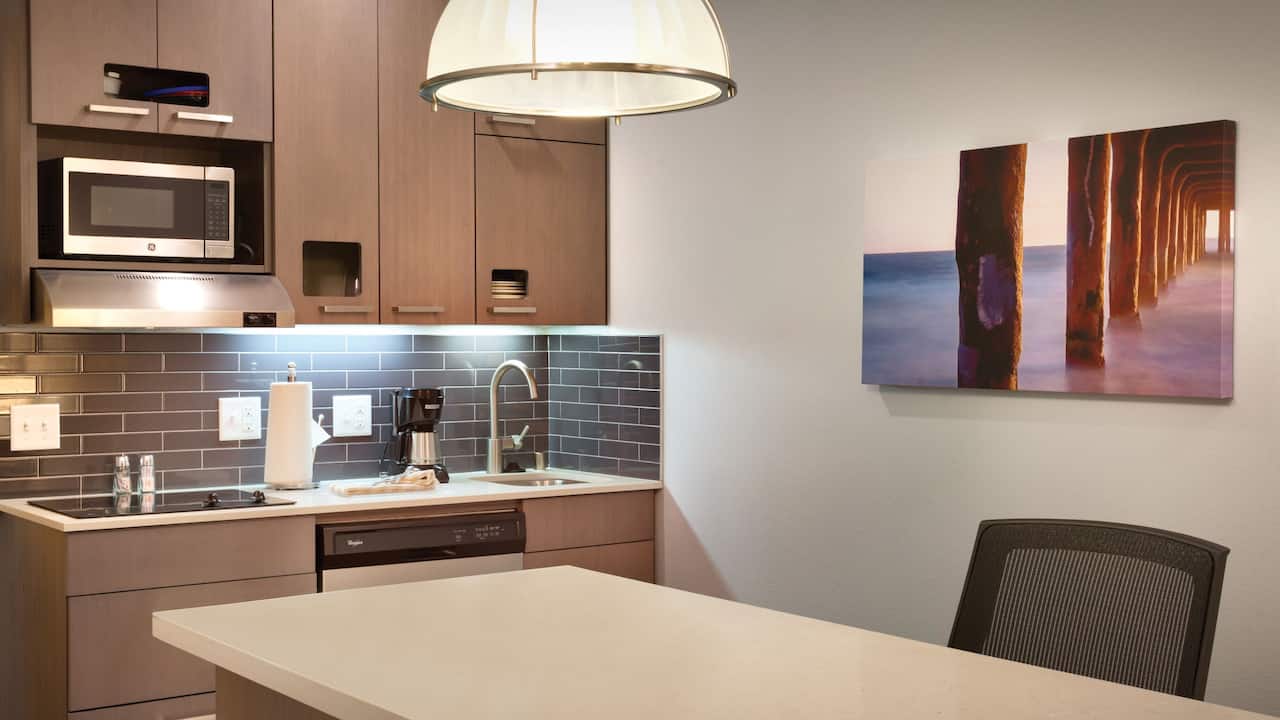 Hyatt House Studio Suite with Laptop