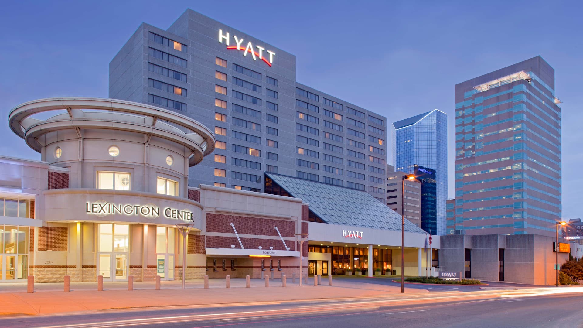 Downtown Lexington KY hotel near Rupp Arena Hyatt Regency Lexington