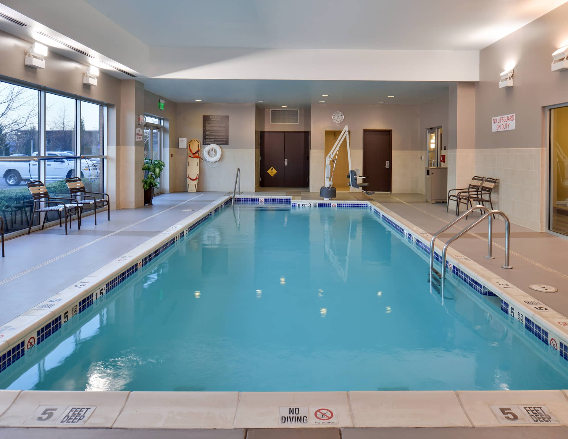 Hyatt Place Garden City Pool Indoor