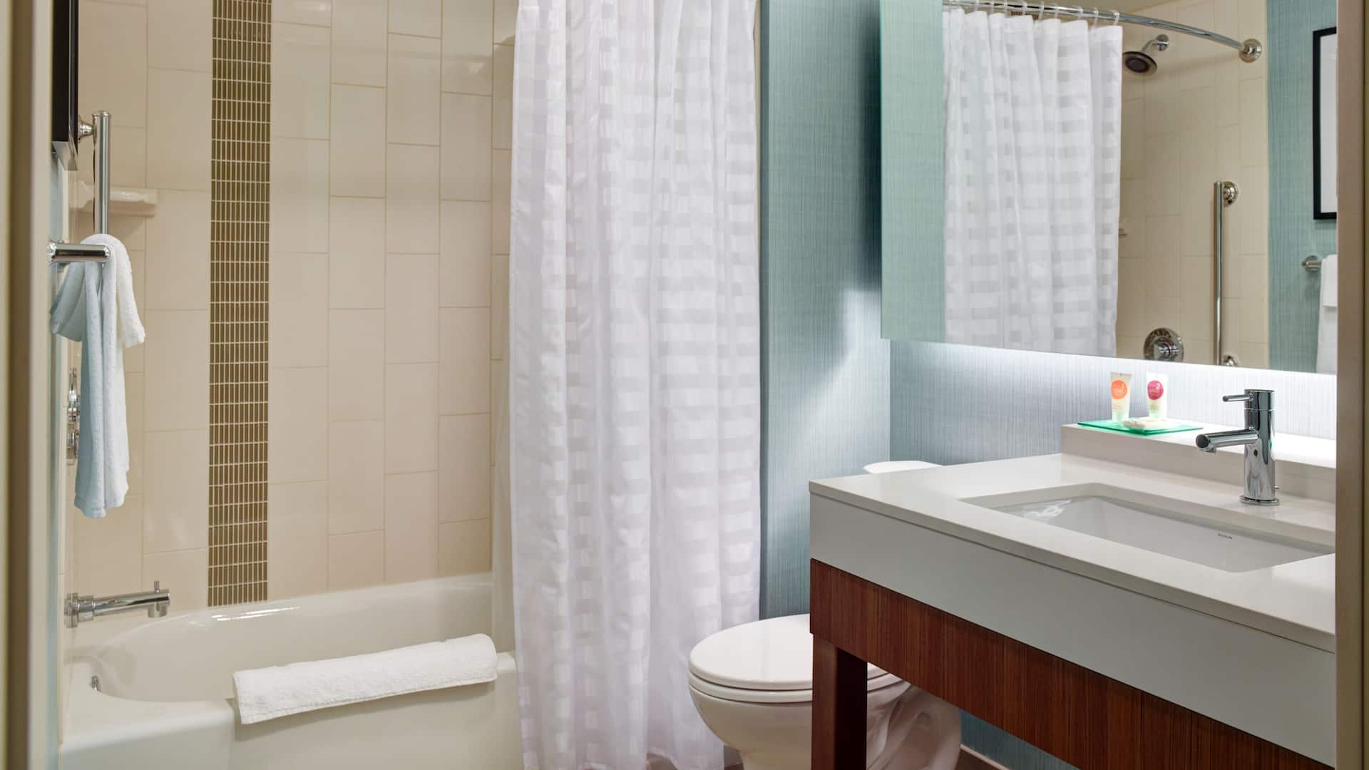4/4 Hyatt Place Arlington/Courthouse Plaza Guest Bathroom Tub