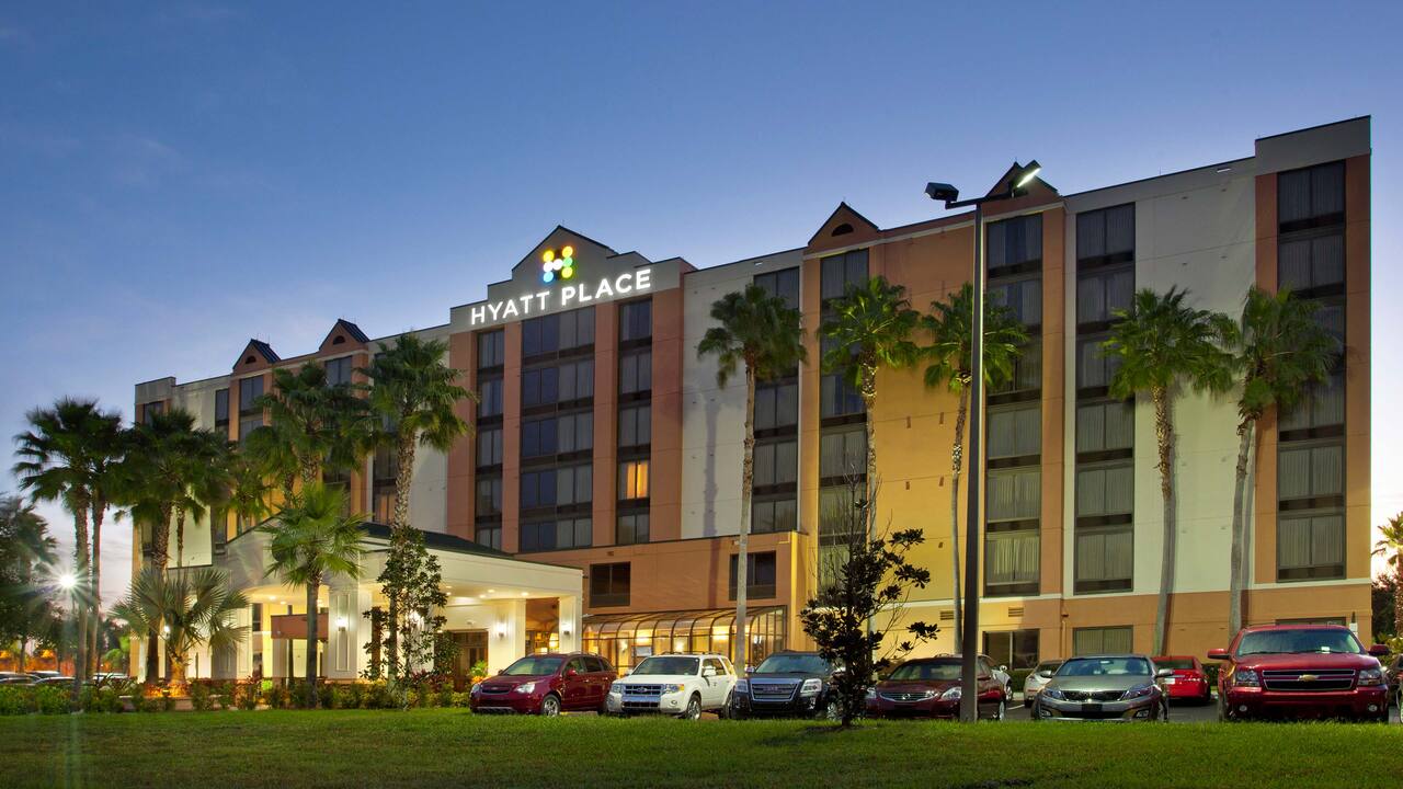 Exterior of hotel
