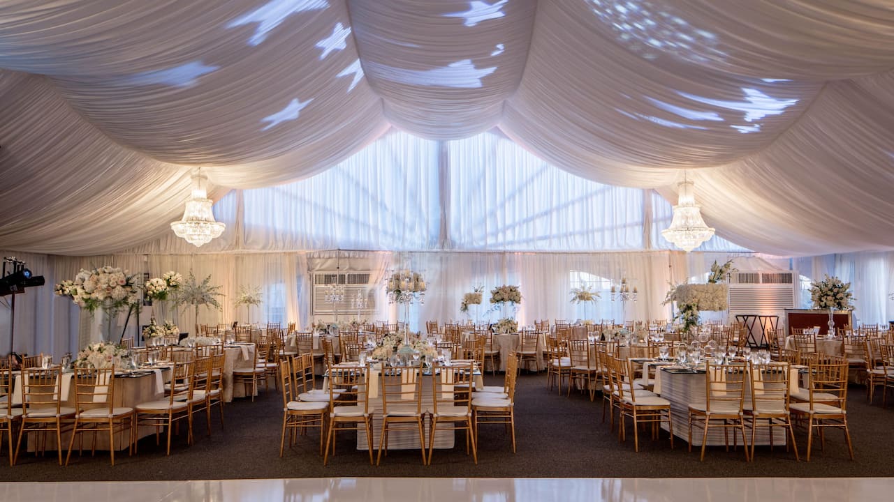 Outdoor San Diego wedding venue